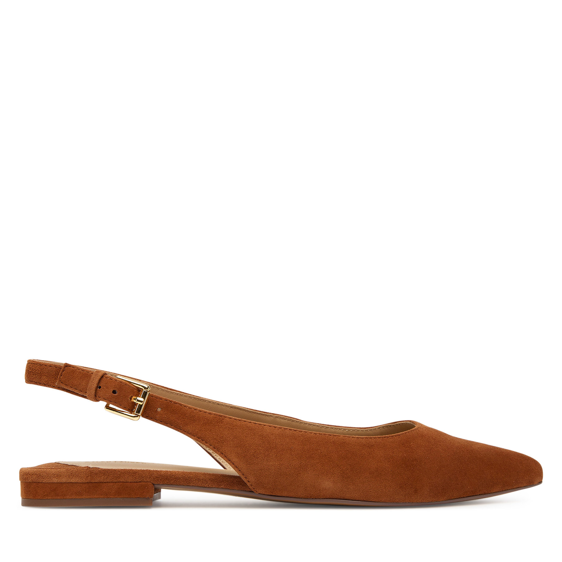 Balerinke LAUREN RALPH LAUREN 802967746002 Smeđa