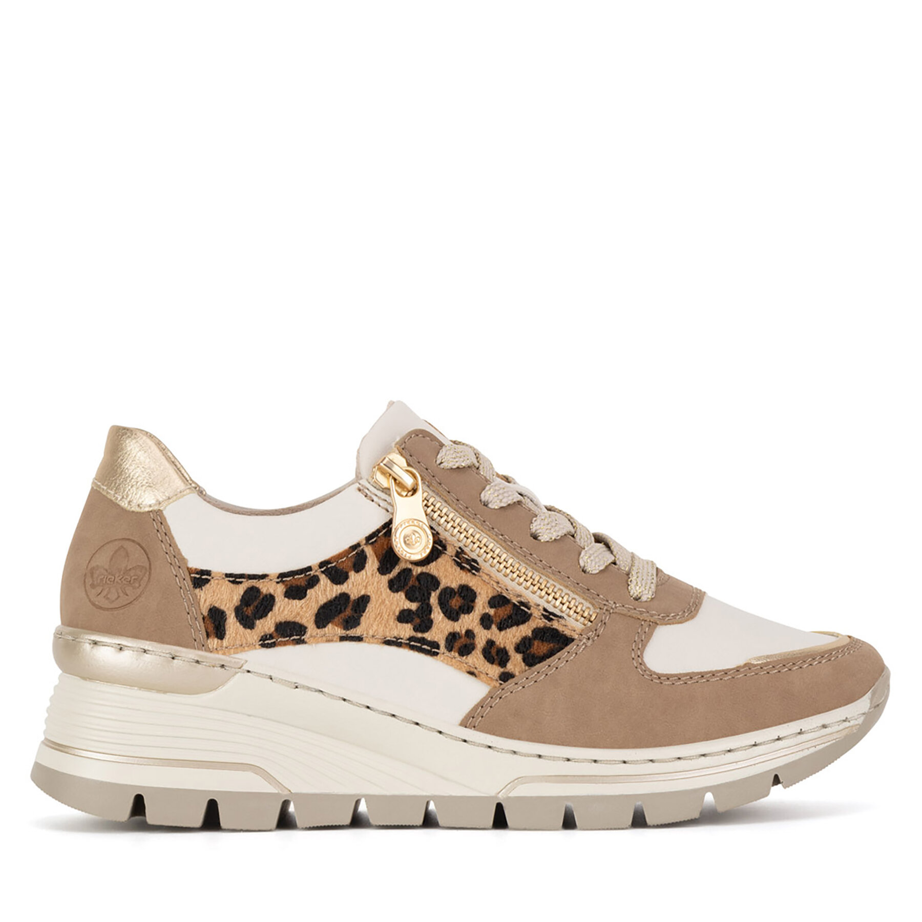 Sneakersy Rieker N8308-64 Béžová