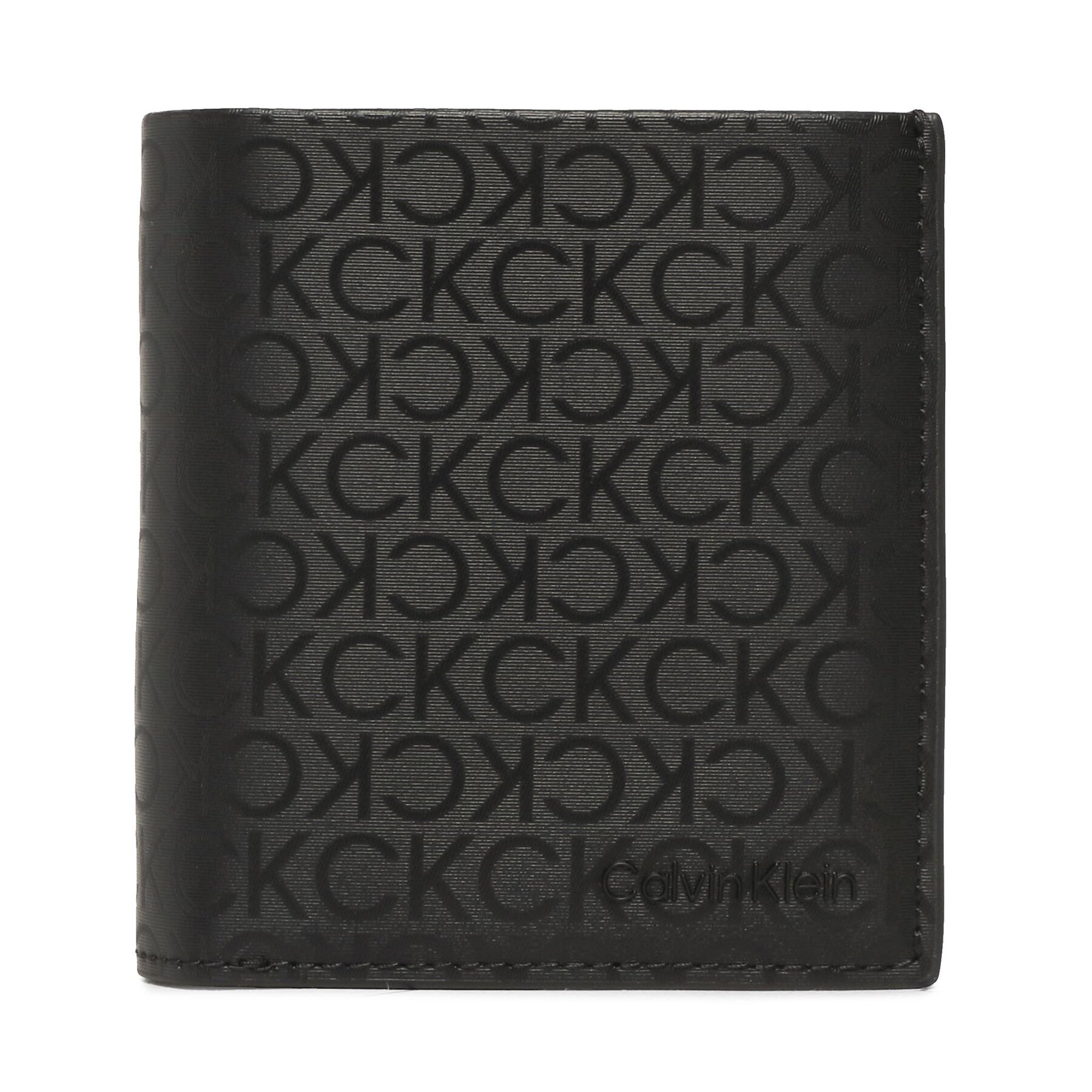 Kleine Herren Geldbörse Calvin Klein Daily Tech Trifold 6Cc W/Magcoin K50K510196 Schwarz