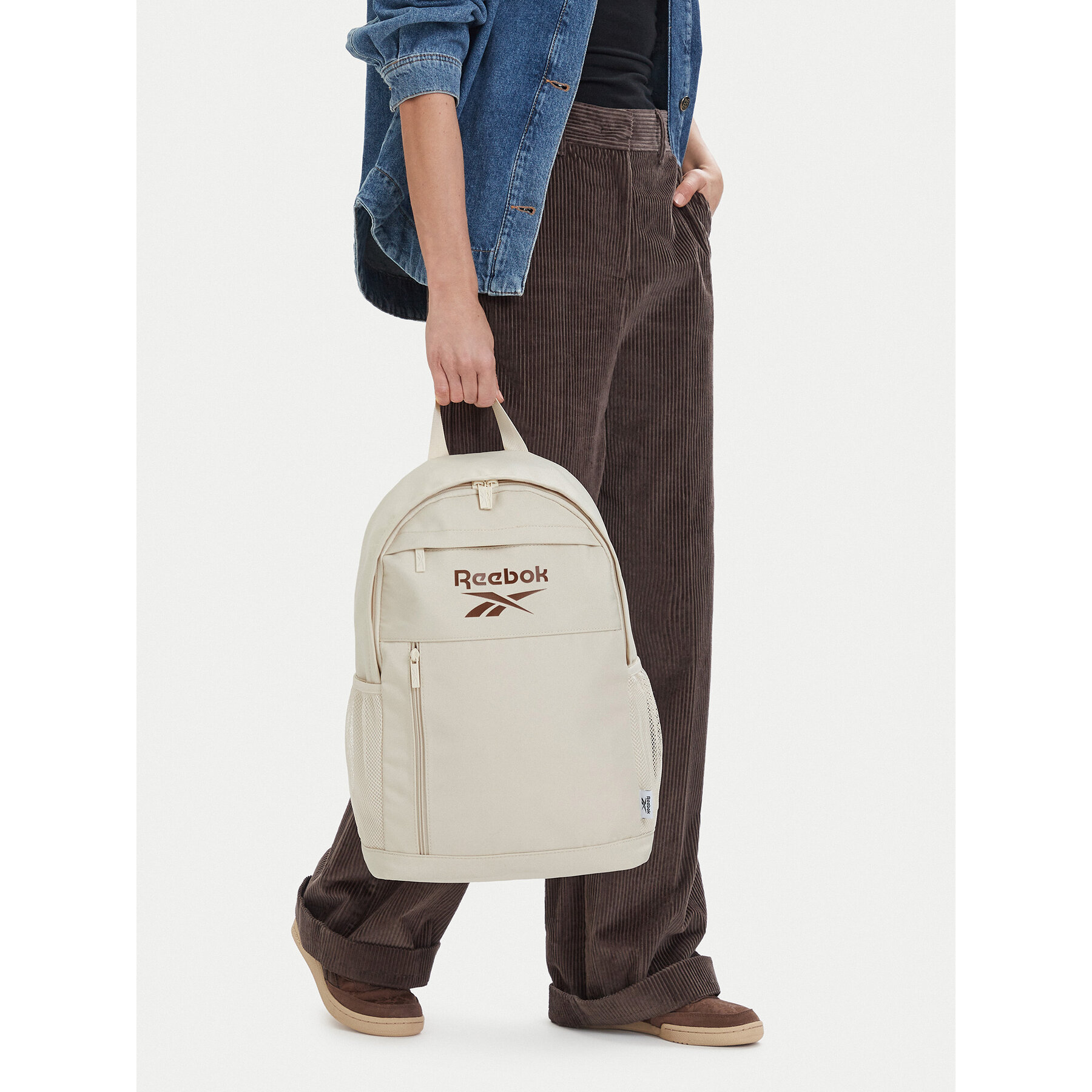 Nahrbtnik Reebok CWBEO-RBK-M-007-10 Svetlo bež