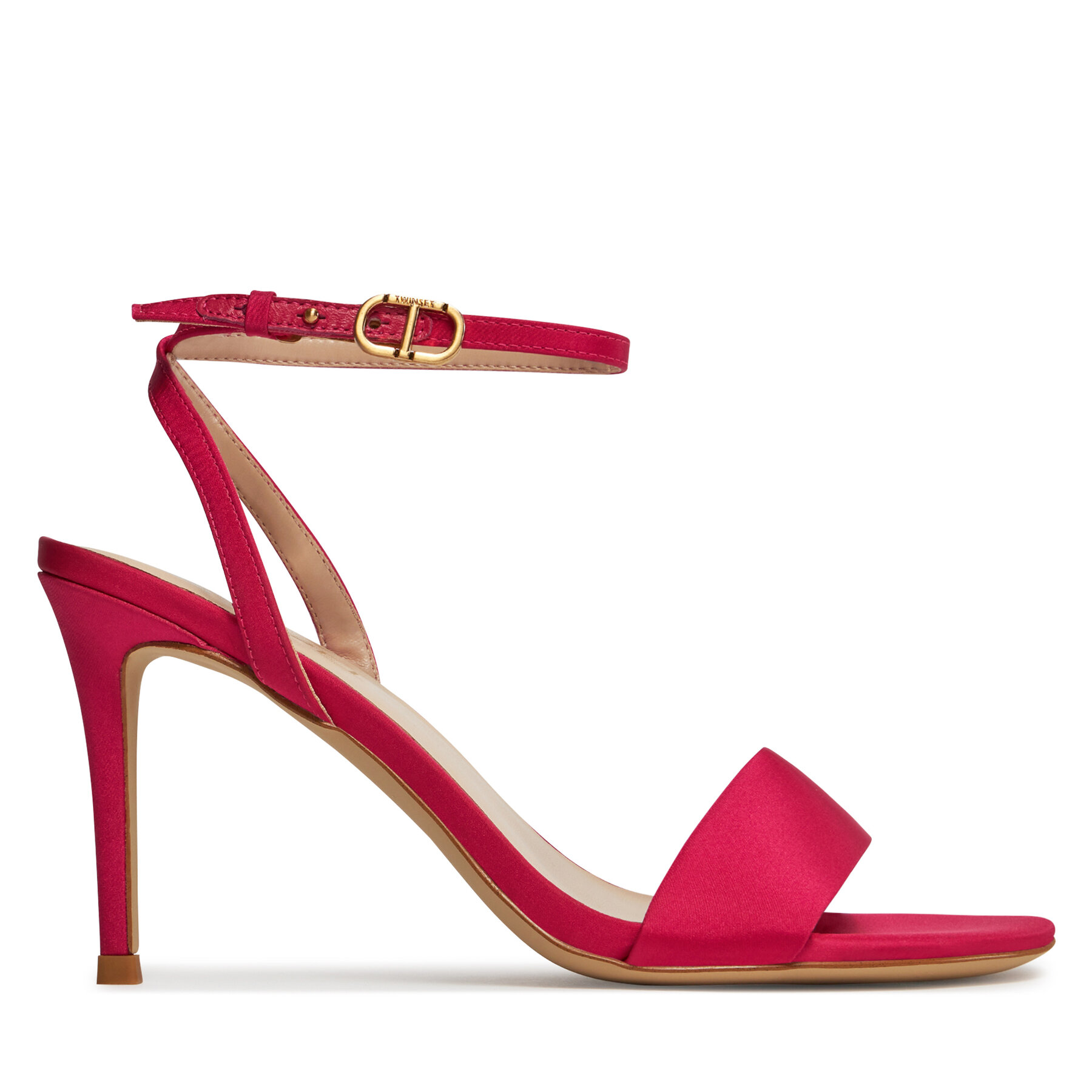 Donna Sandali TWINSET, Taglia 37, Rosa, 241TCP102, taglia : 37