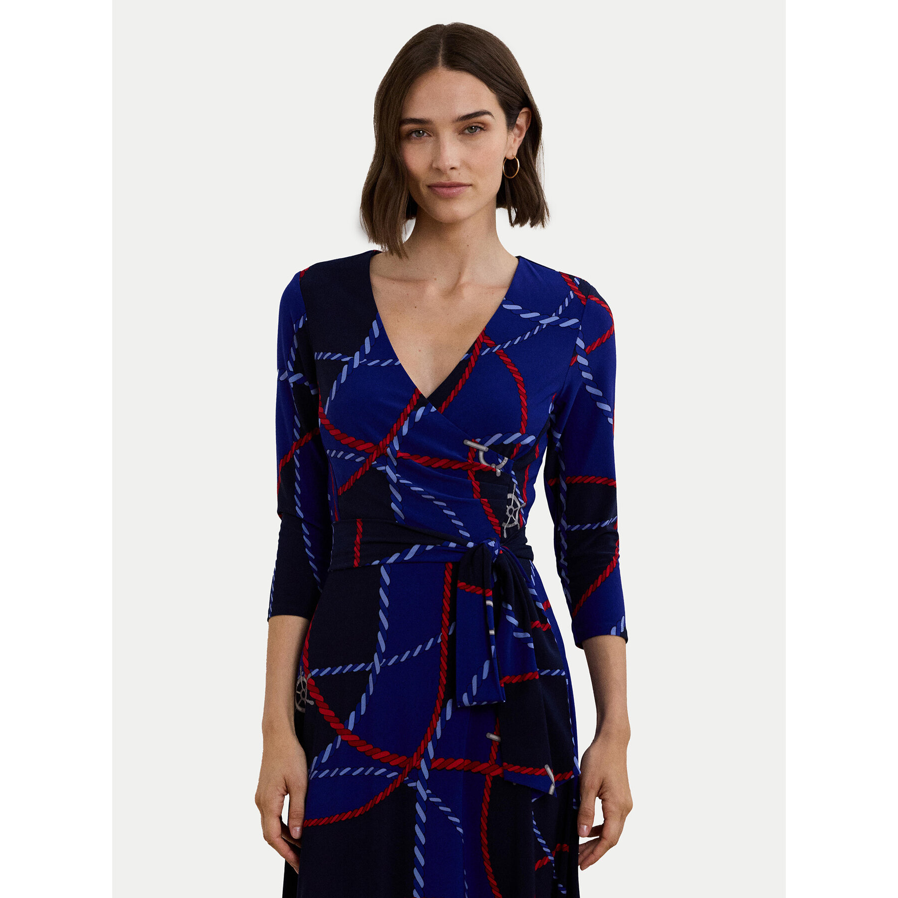LAUREN RALPH LAUREN Coctailkleid 250957730001 Dunkelblau
