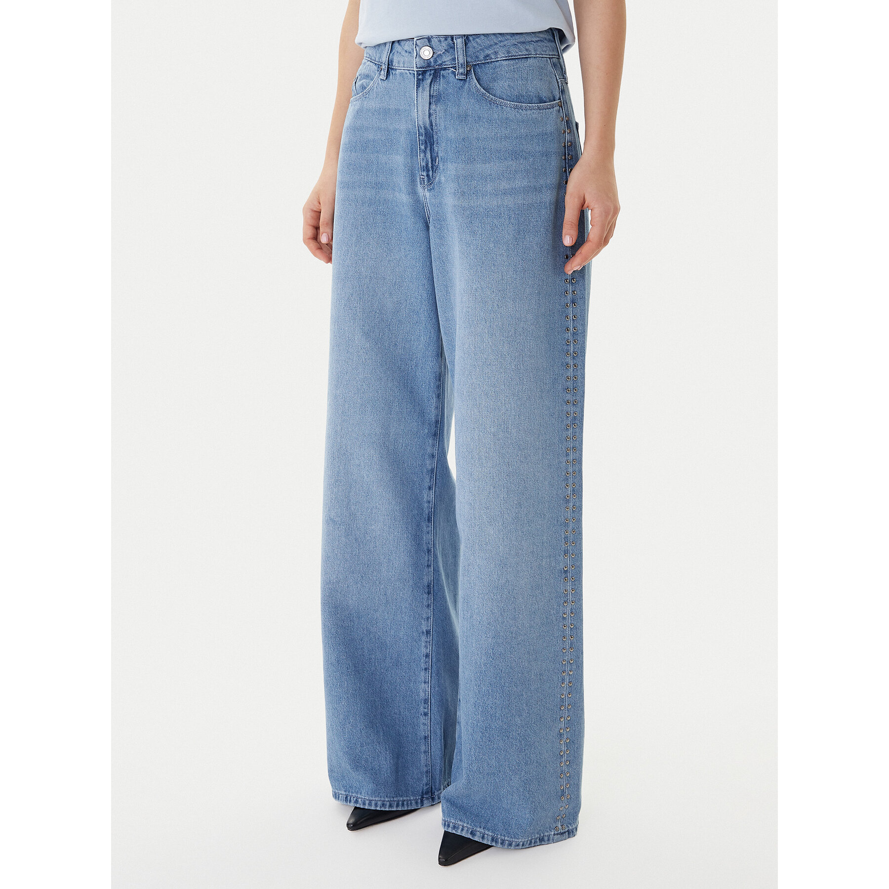 KARL LAGERFELD Jeans B1W10047 Blau Wide Leg