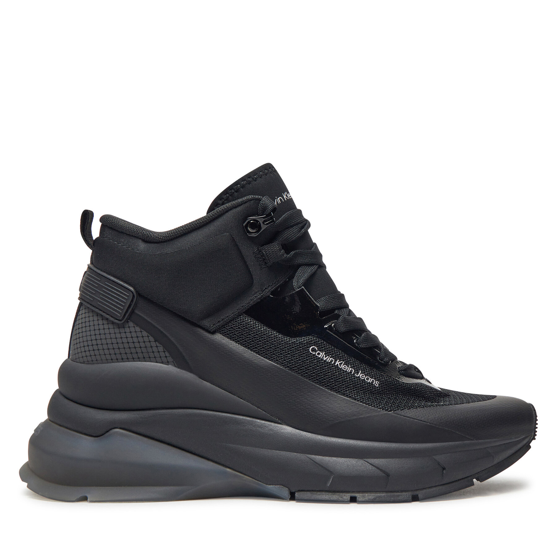 Dámske Sneakersy Calvin Klein Jeans, Rozmer: 40, Čierna, YW0YW01571
