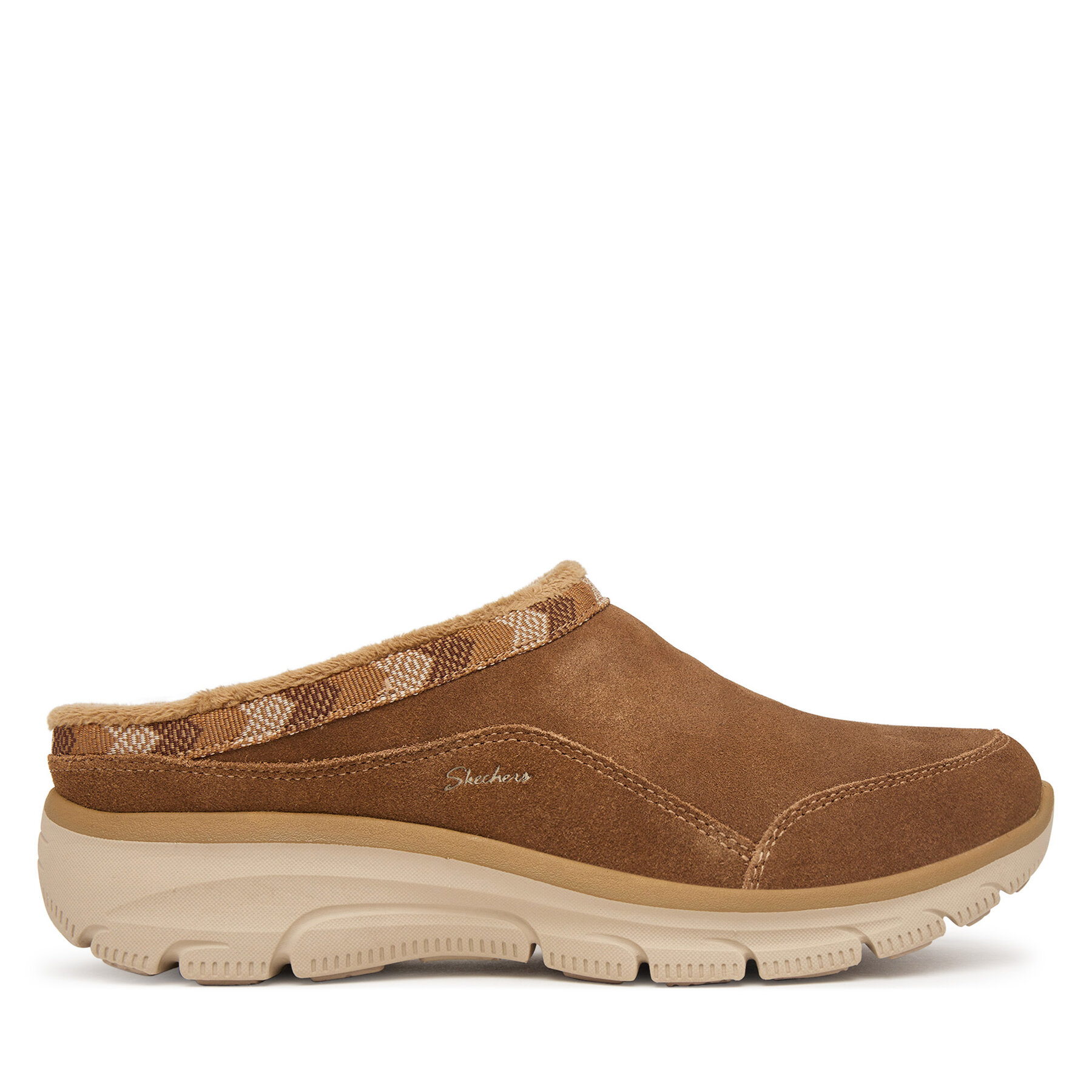 Papuci de casă Skechers Easy Going - Seasonal Grace 169104 Maro
