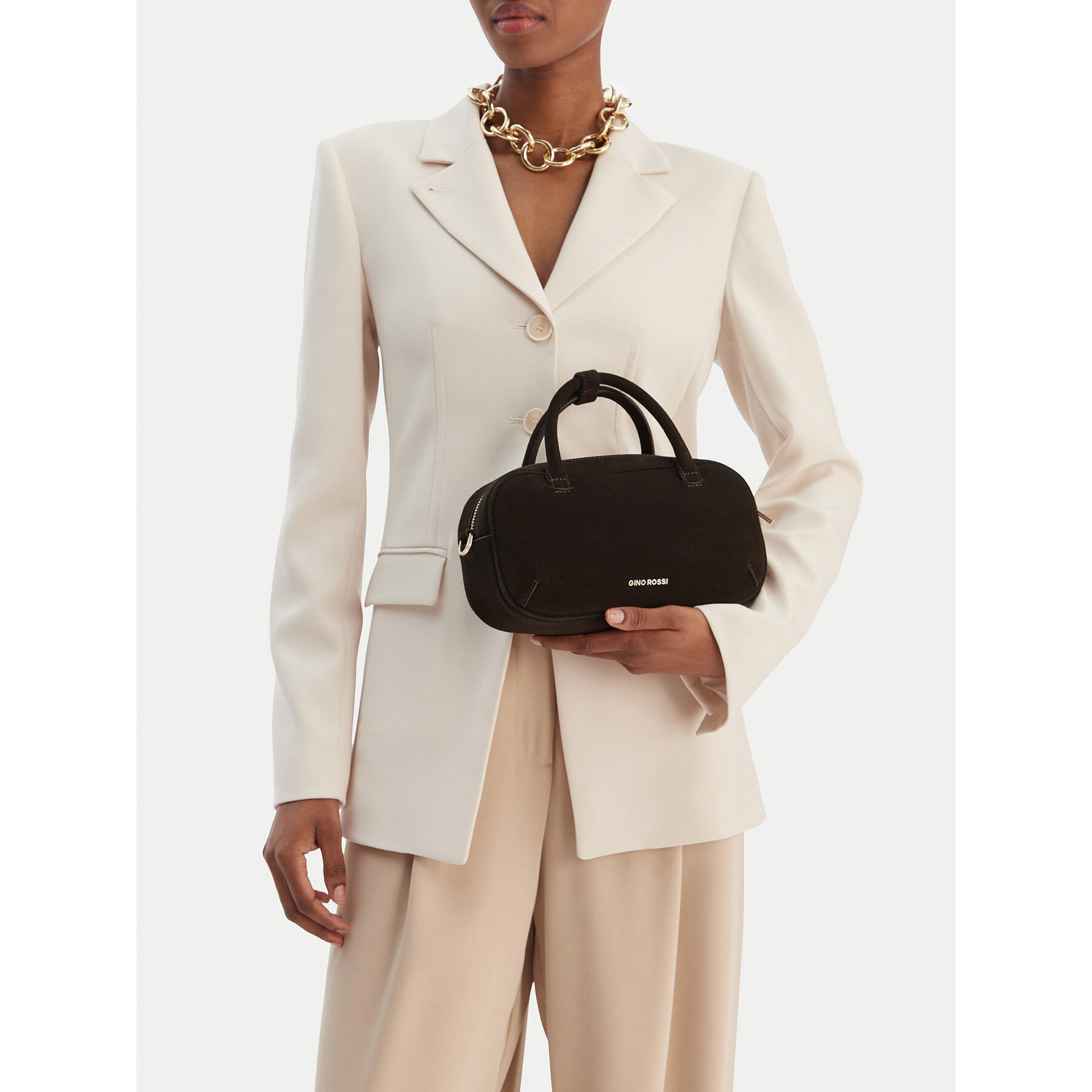 Τσάντα GINO ROSSI EO-LA321-1080 Καφέ