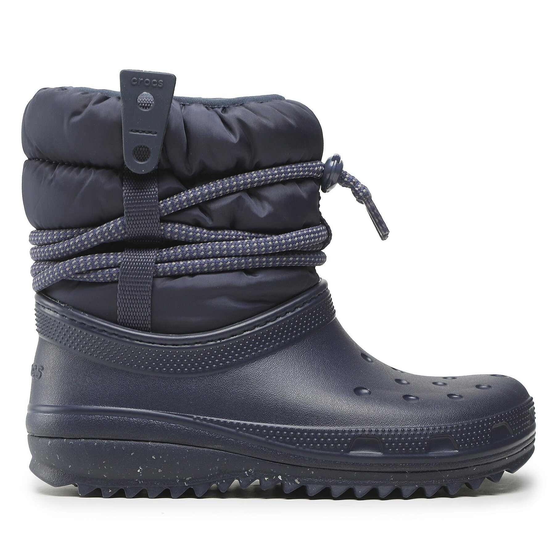 Dámske Snehule Crocs, Rozmer: 34_35, Tmavomodrá, Classic Neo Puff Luxe Boot 207312