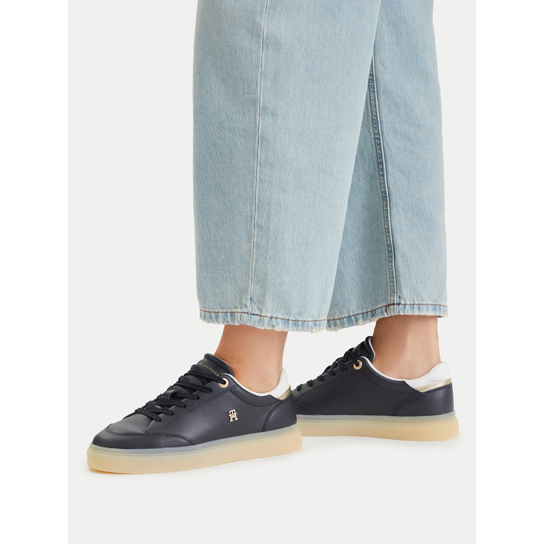 Sneakers Tommy Hilfiger Th Chic Sneaker Elevated FW0FW09400 Bleumarin