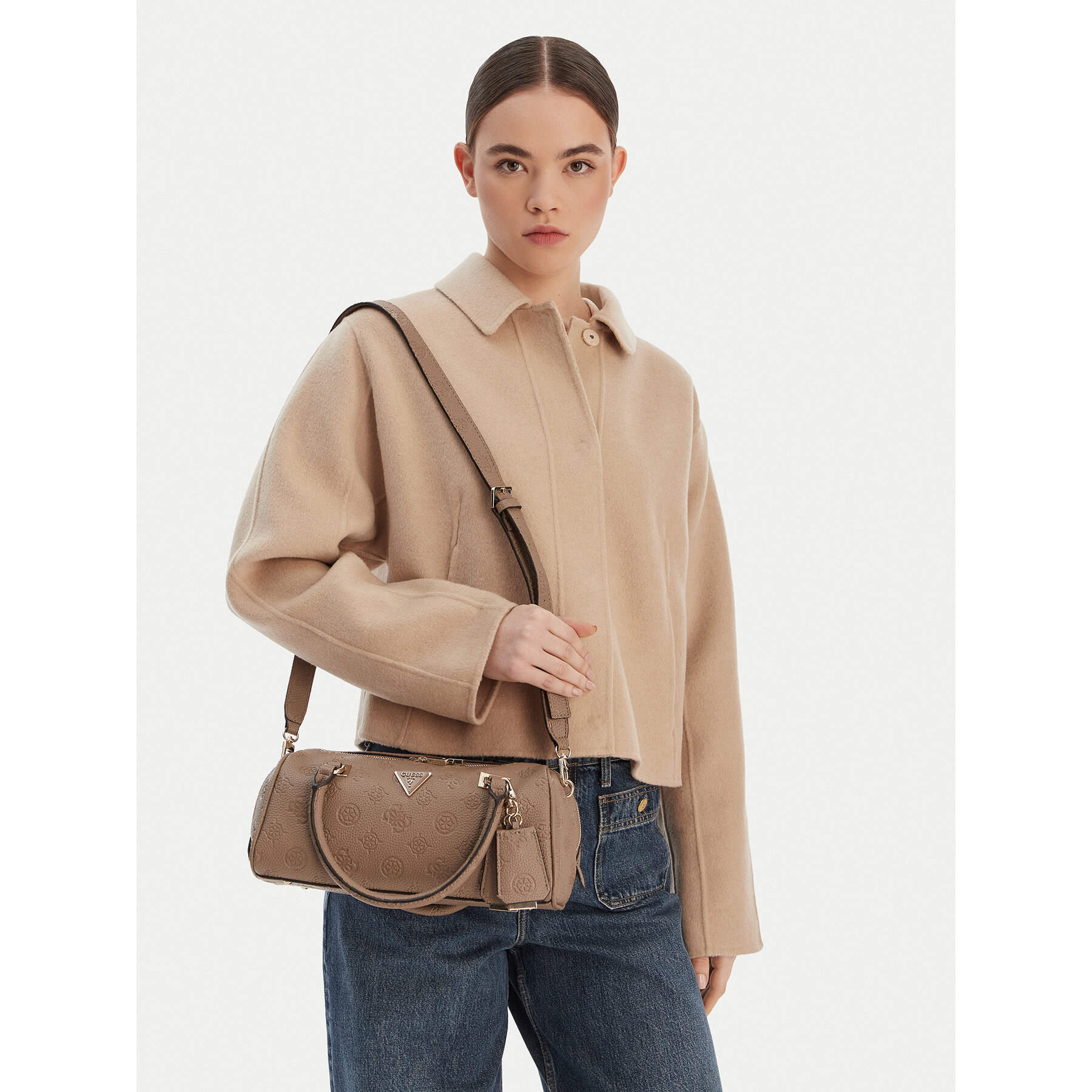 Kabelka Guess Cresidia II HWPD98 88080 Béžová