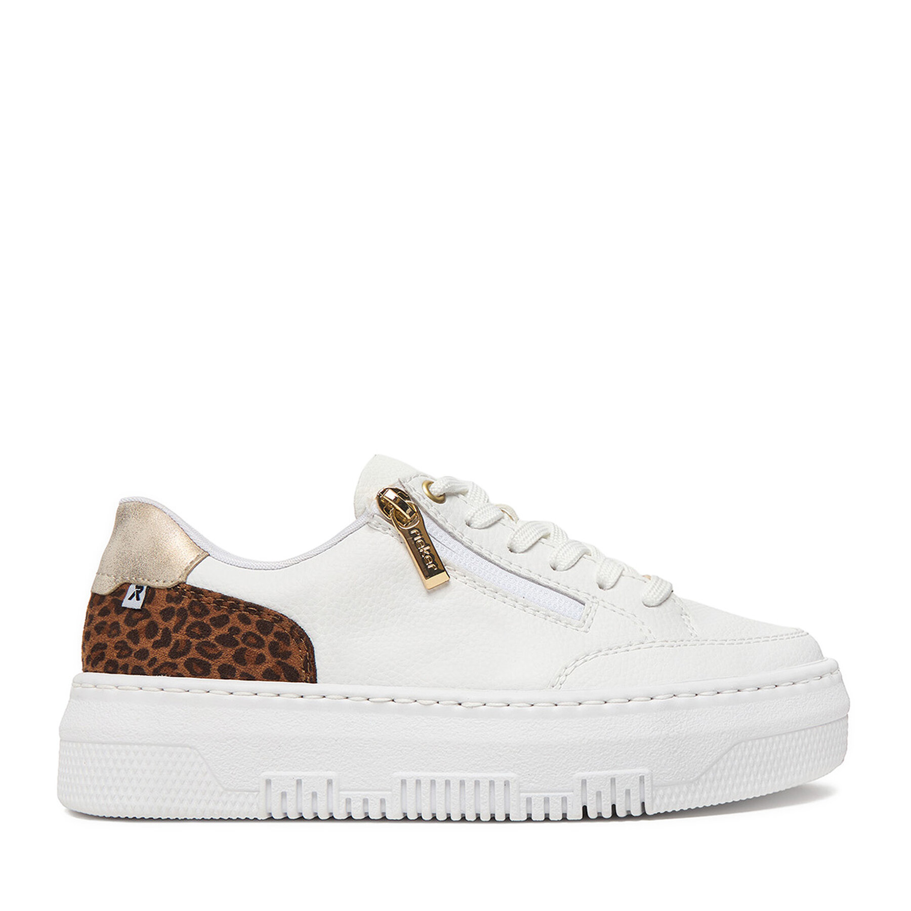 Sneakersy Rieker M1900-80 Biela