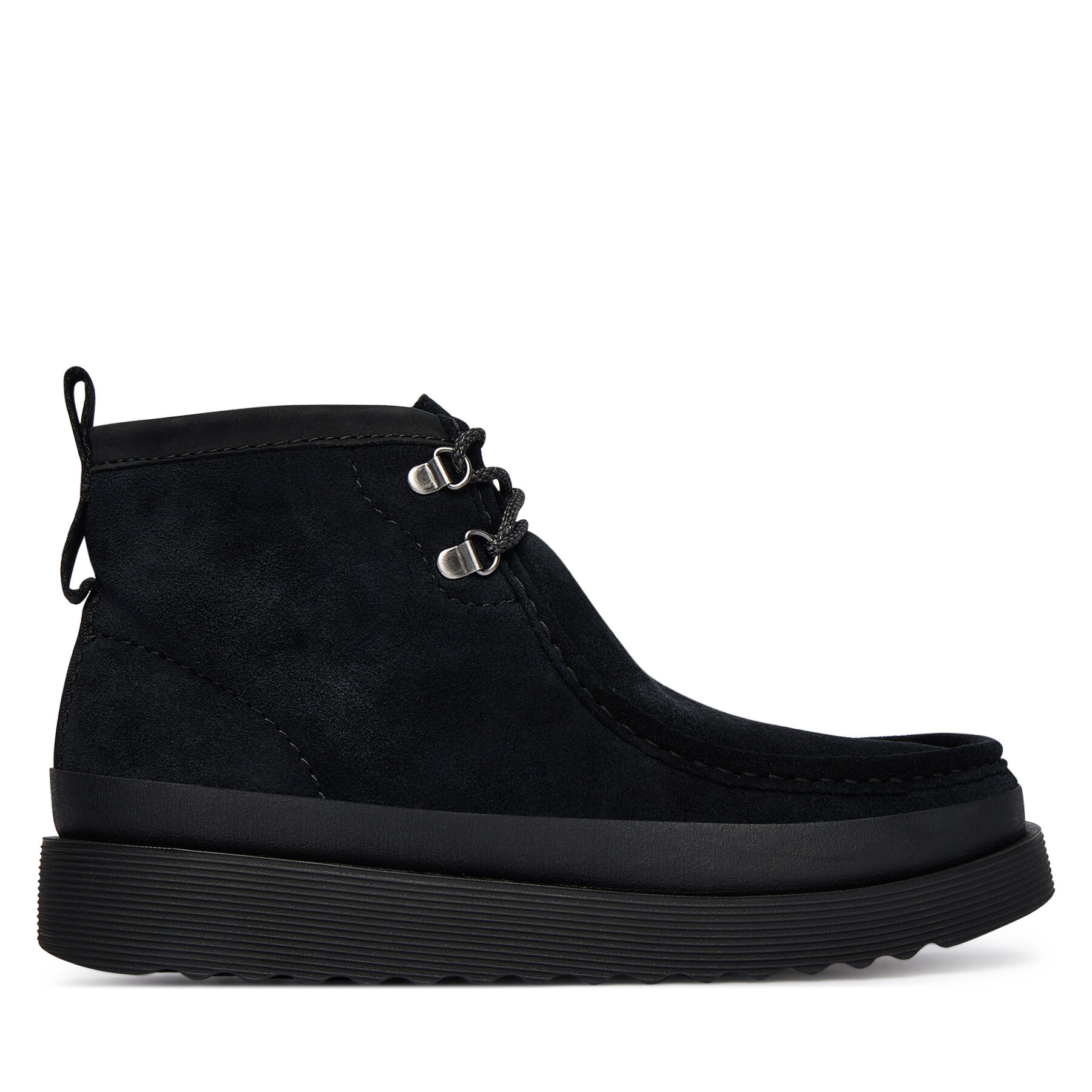 Kozačky Clarks WallabeeFTR2Hi 26183461 Černá