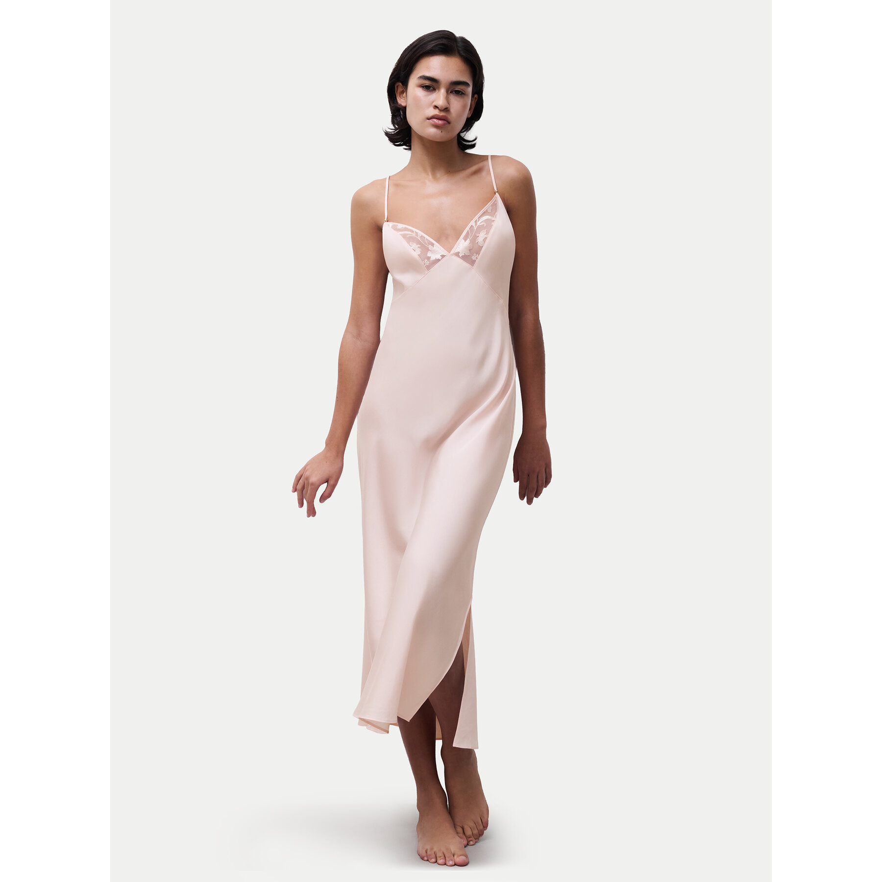 Chantelle Nachthemd Idyll C1ARW0 Rosa