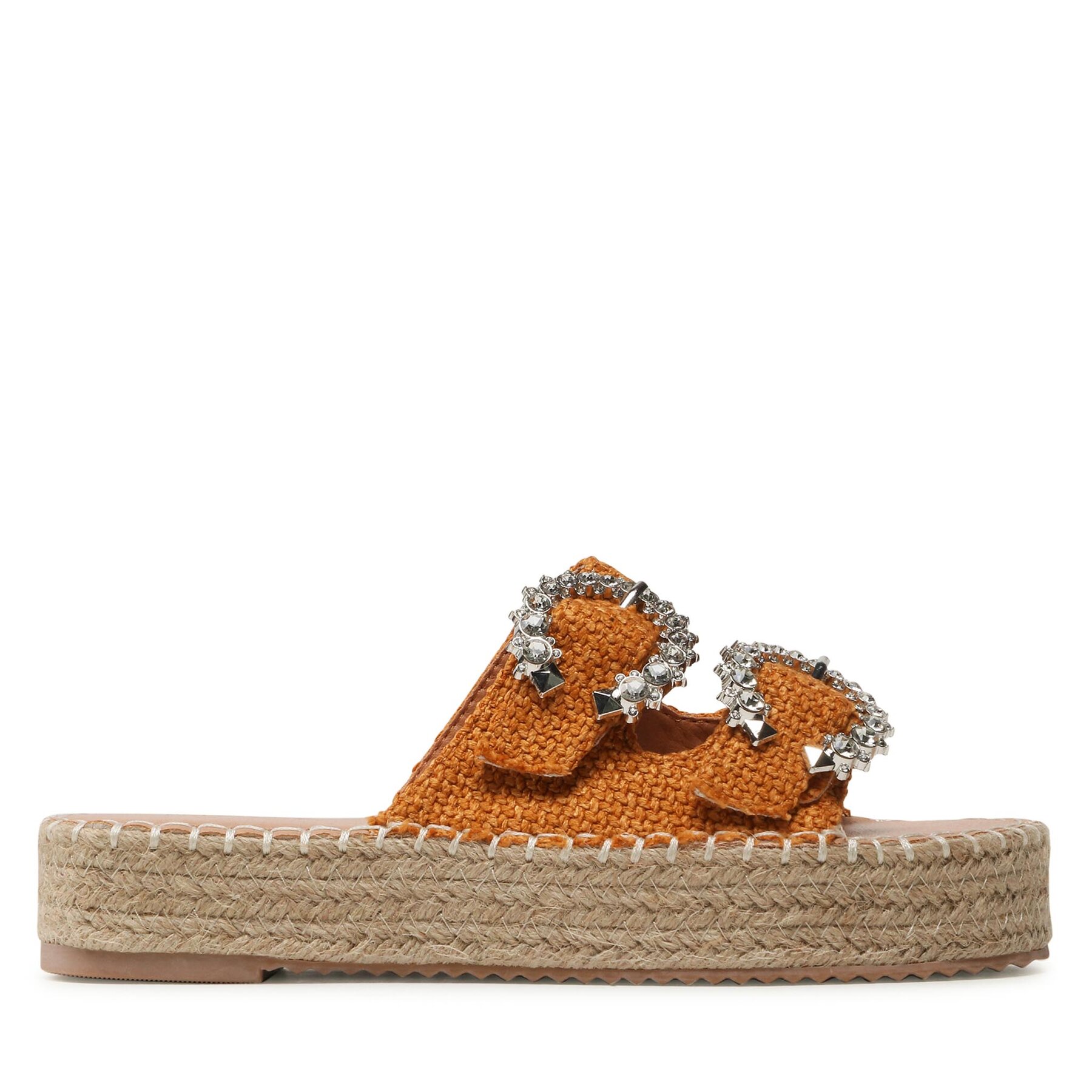 Espadrilky DeeZee JSZ5874-6 Hnedá