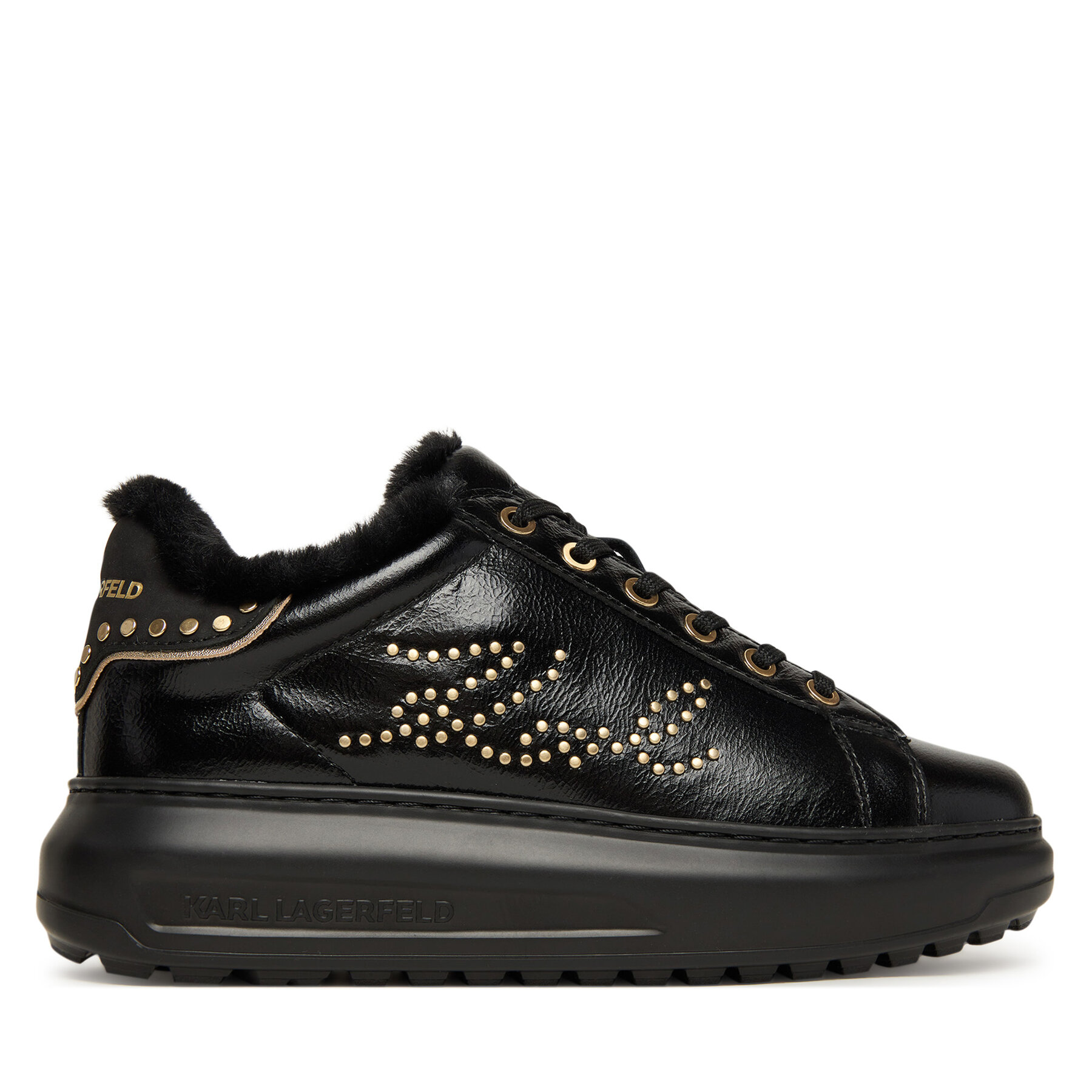 Sneakersy KARL LAGERFELD KL67511 Čierna