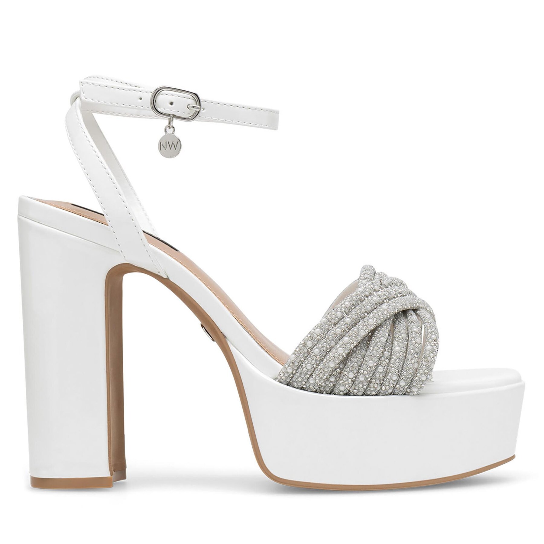 Szandál Nine West WFA2736-1 Fehér