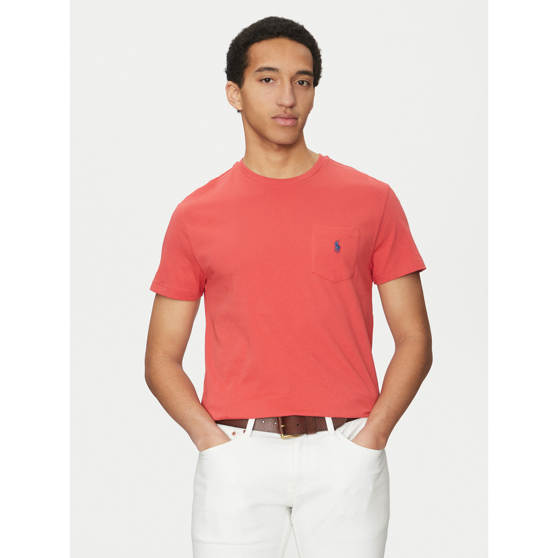 Polo Ralph Lauren Póló 710704248001 Piros Regular Fit