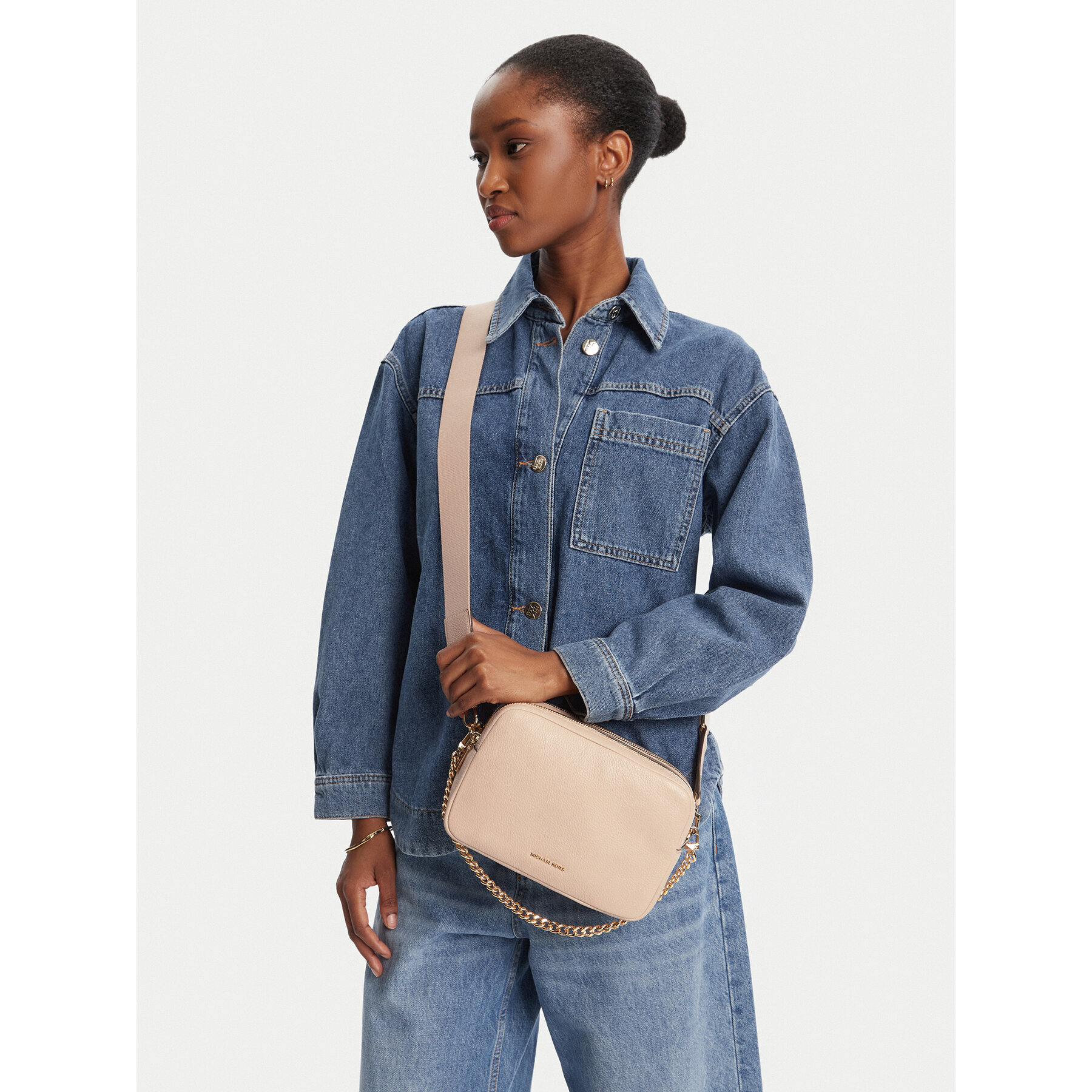 Τσάντα MICHAEL Michael Kors Bryant 32S5GYTC5L Ροζ