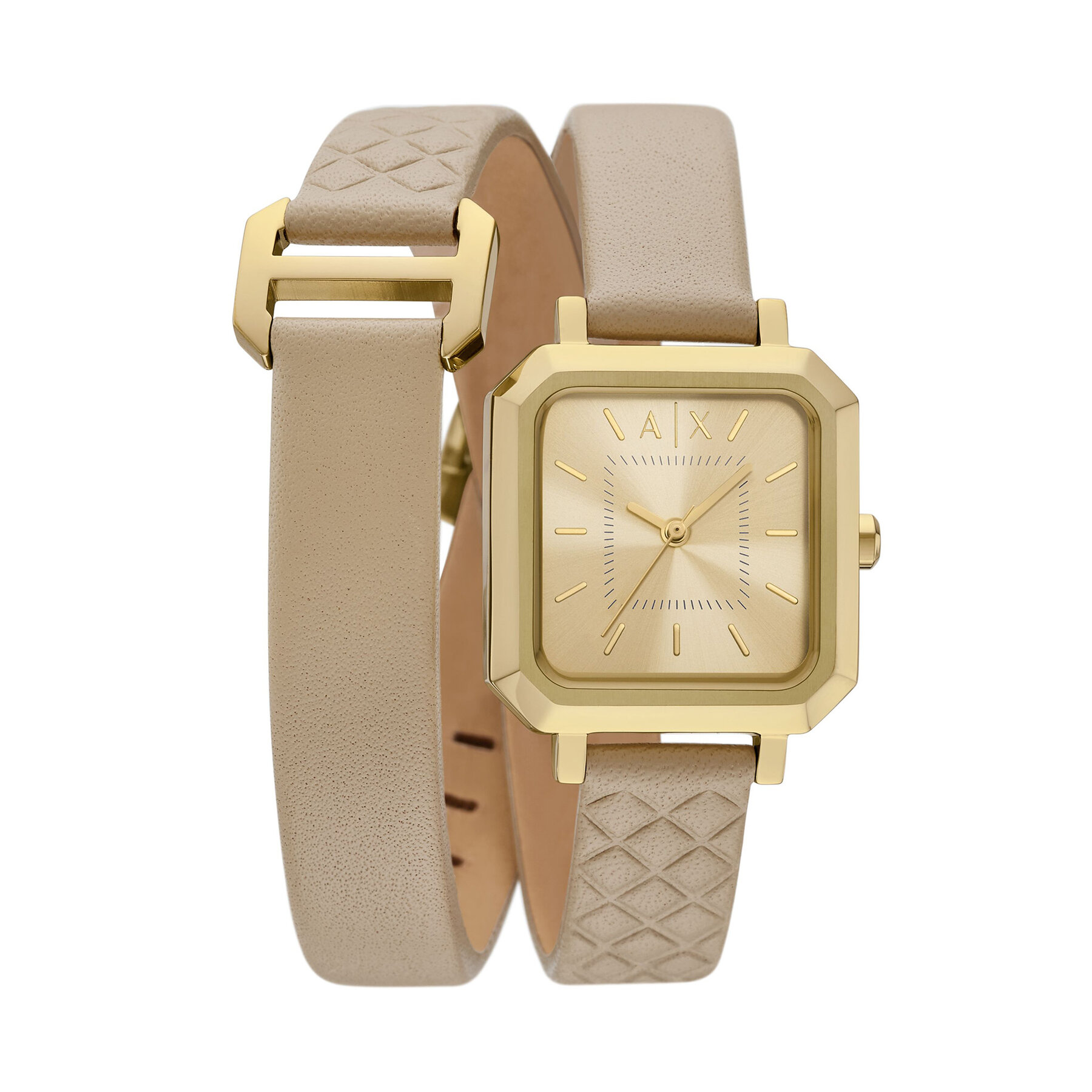 Hodinky Armani Exchange Classic AX5728 Béžová
