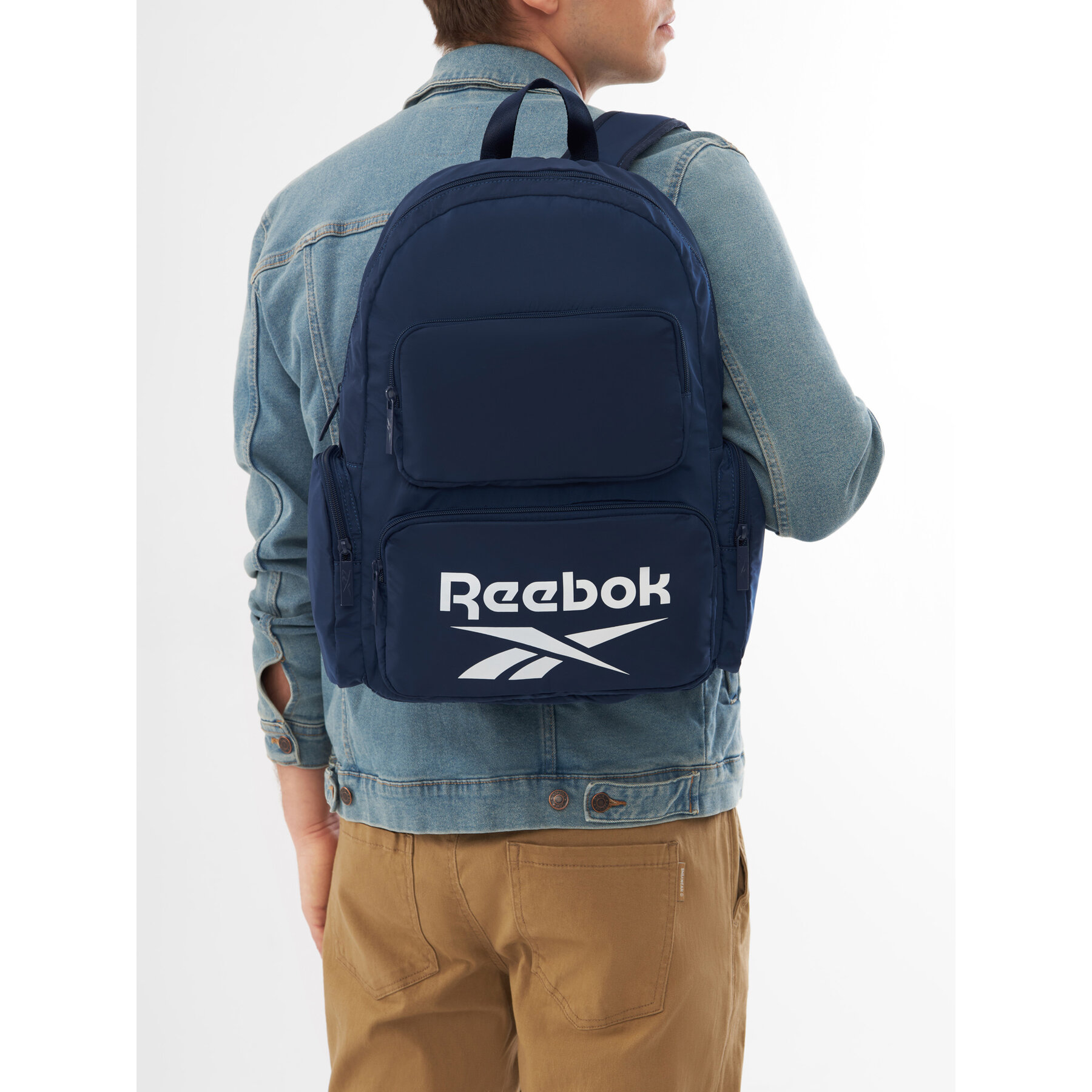 Nahrbtnik Reebok RBK-033-CCC-05 Mornarsko modra