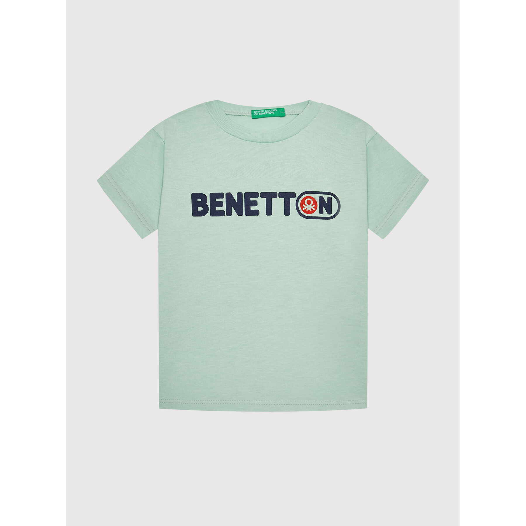 United Colors Of Benetton Póló 3I1XG102N Zöld Regular Fit