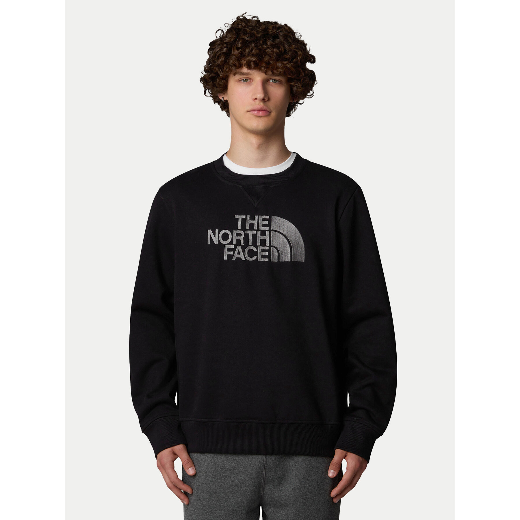 The North Face Sweatshirt Drew Peak NF0A89EK Schwarz Regular Fit