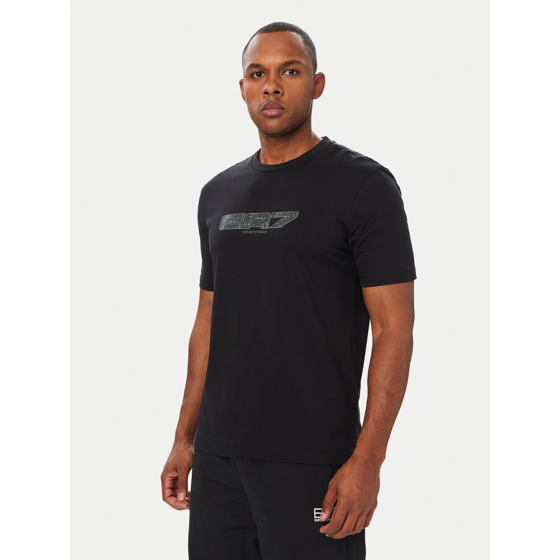 EA7 Emporio Armani T-Shirt 7M002128 AF12503 U8134 Schwarz Regular Fit