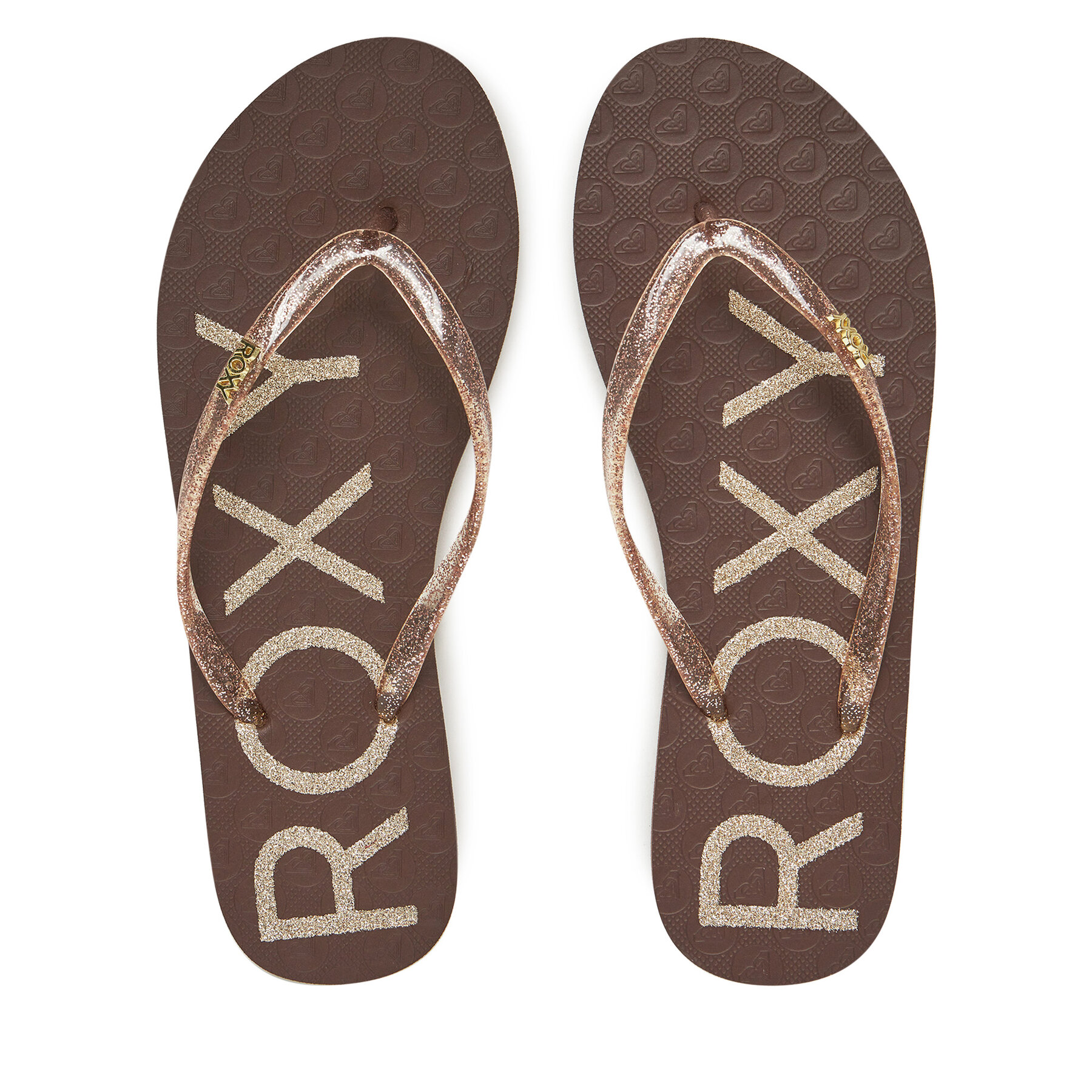 Damskie Japonki Roxy, Rozmiar 38 Przezroczysty ARJL100873