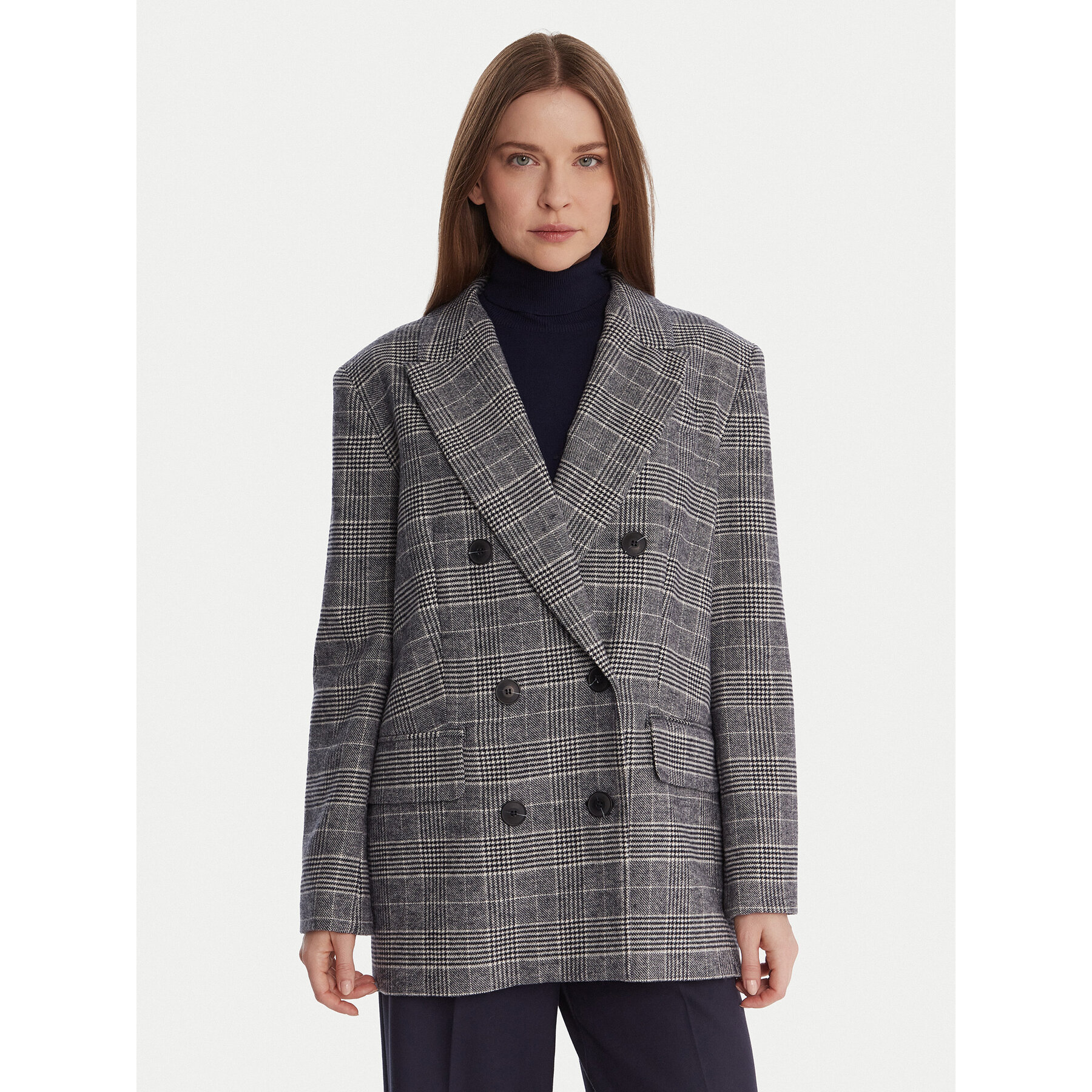 MAX&Co. Sakko Iames 2526046084200 Grau Relaxed Fit