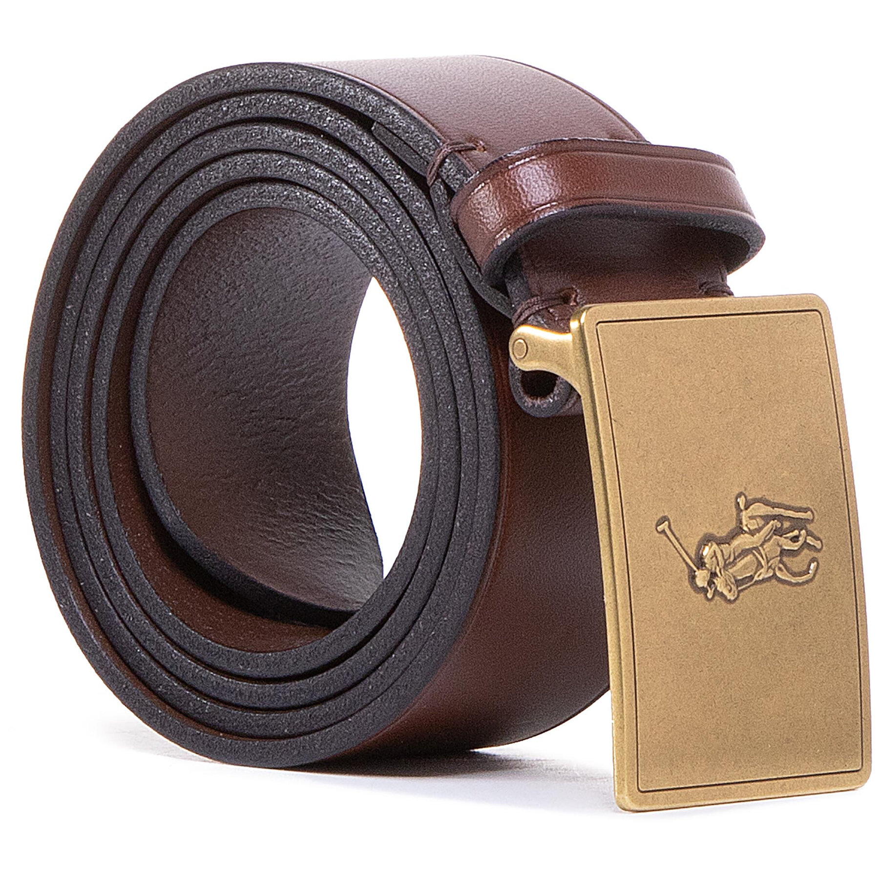 Férfi öv Polo Ralph Lauren, Méret: 36, Barna, 36Mm Pp Plaque Belt 405691693002