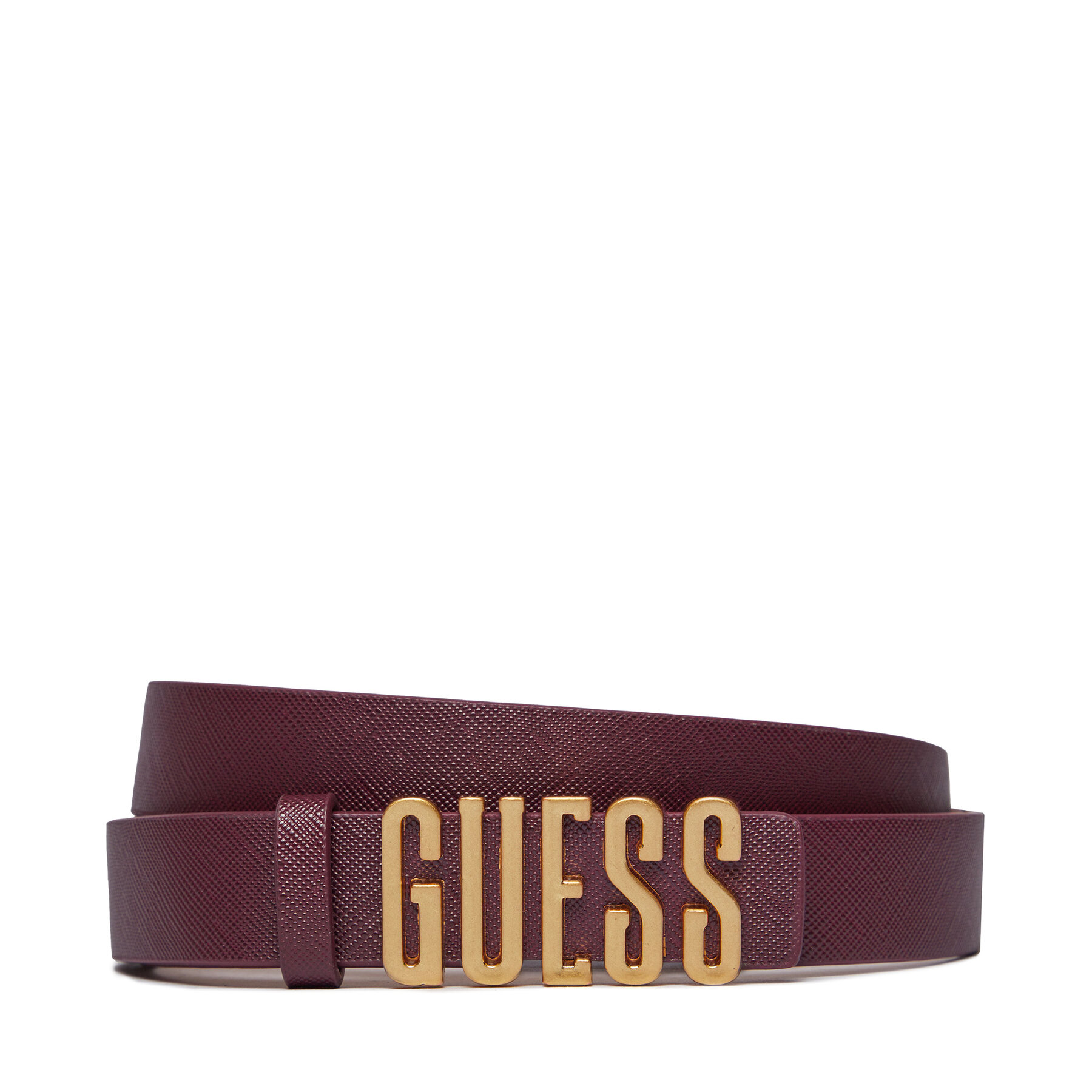 Pasek Damski Guess, Rozmiar L Bordowy BW7848 P3425