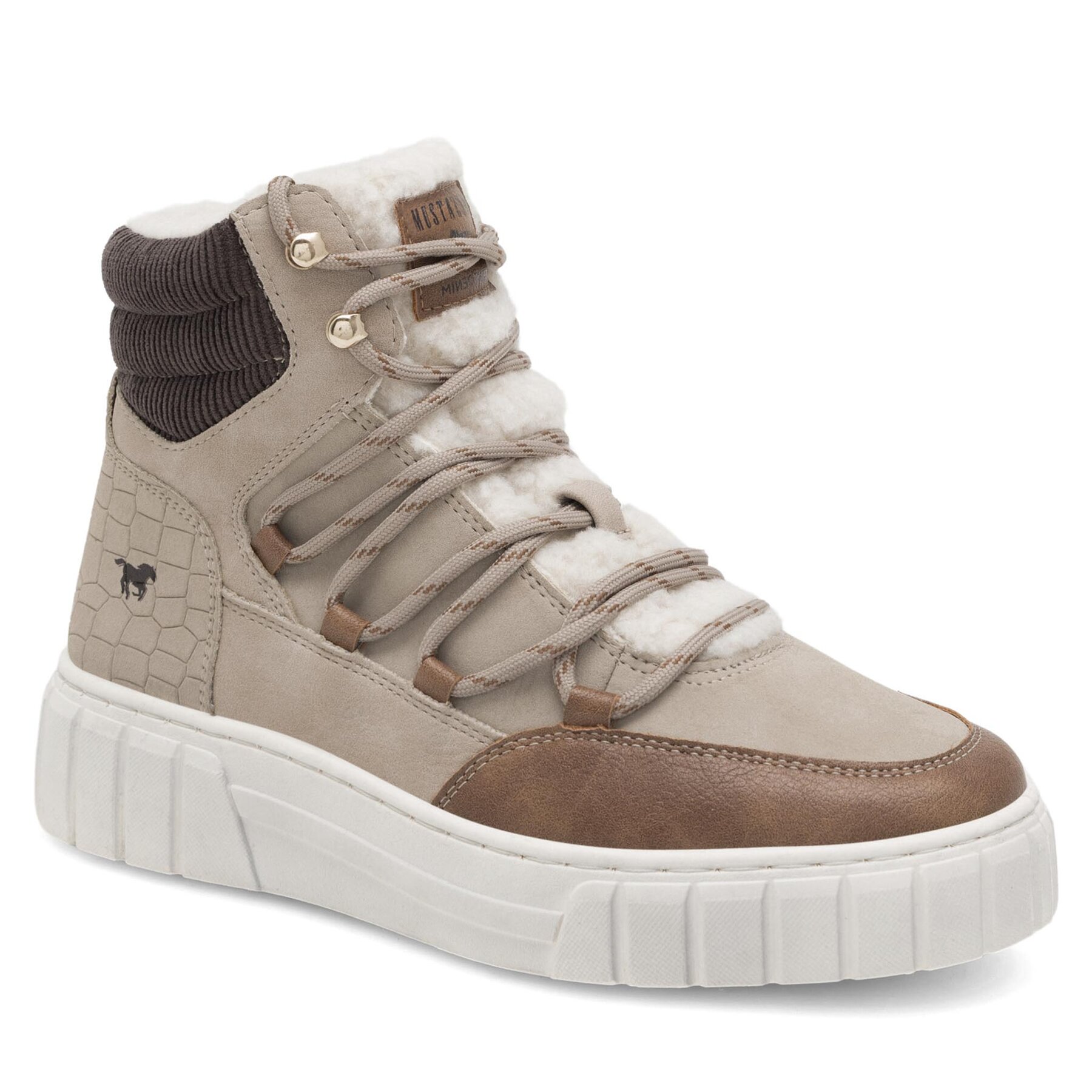 Zapatillas Mustang 1446-601 Beis