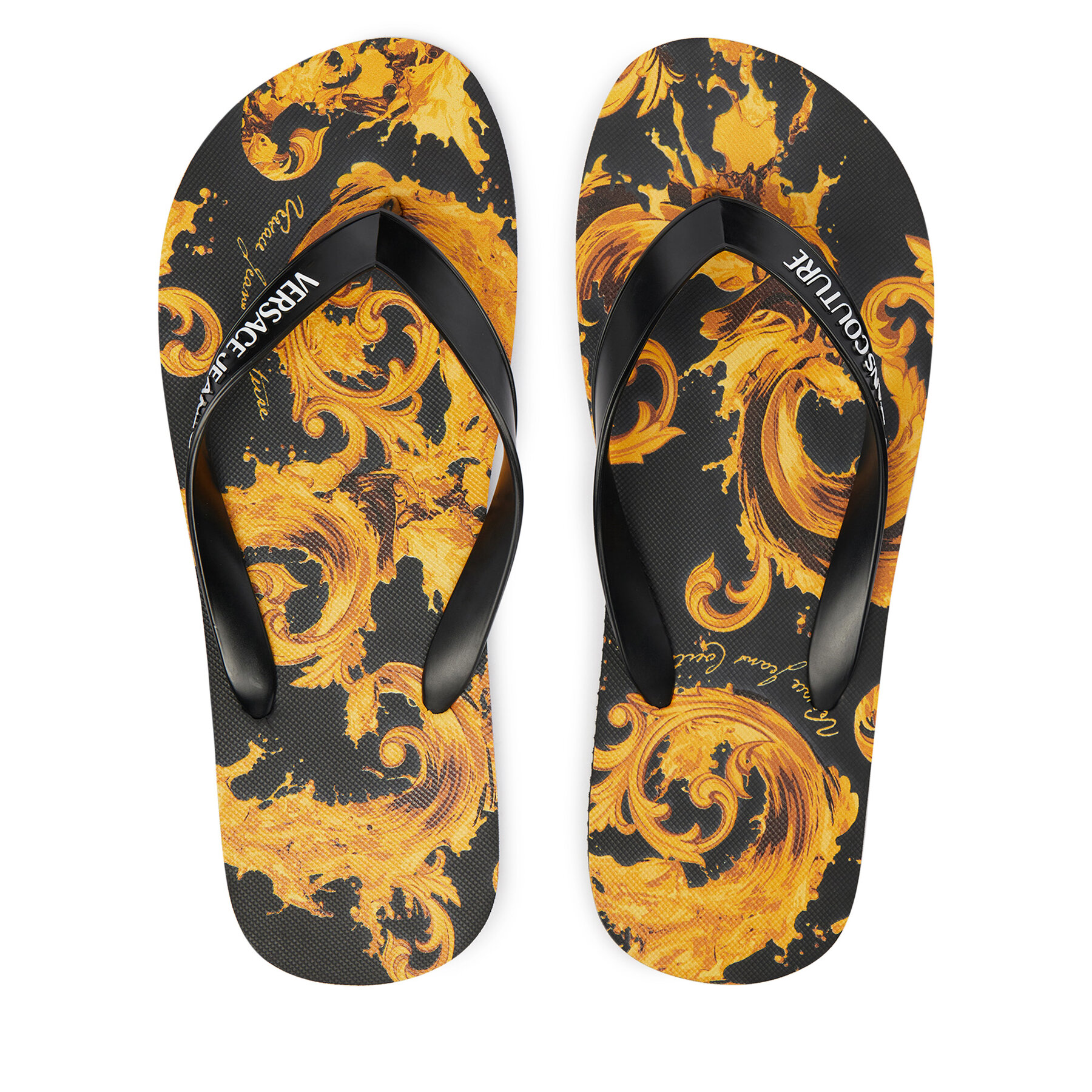 Джапанки Versace Jeans Couture 80YA3SQ7 ZSS80 Черен