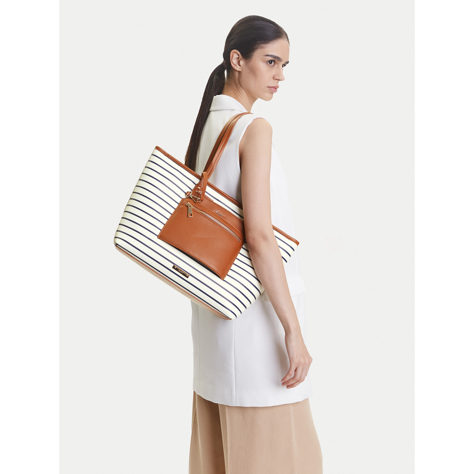 Дамска чанта Aldo Adader 13933800 Бял