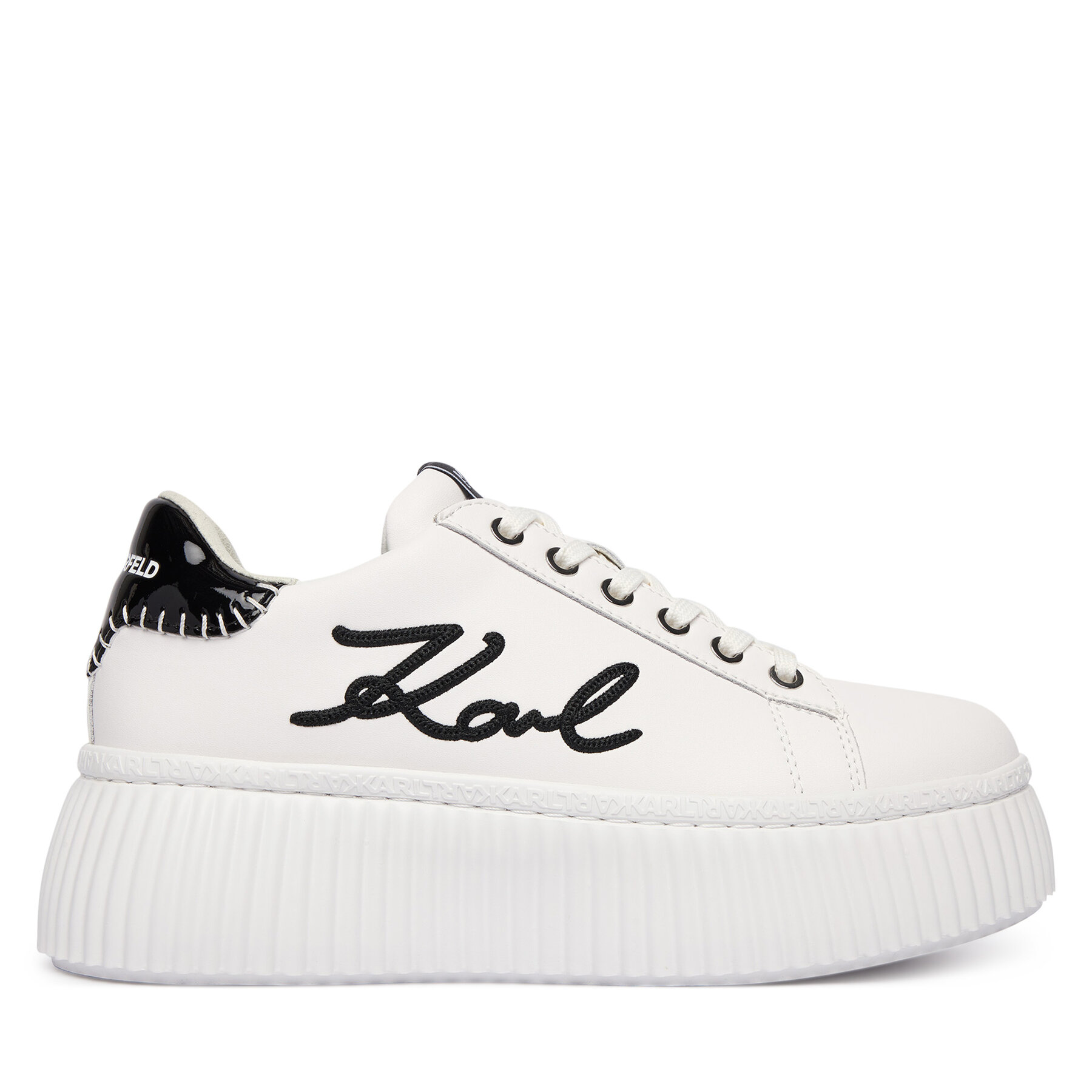 Αθλητικά KARL LAGERFELD Kreeper Lo KL42372C Λευκό