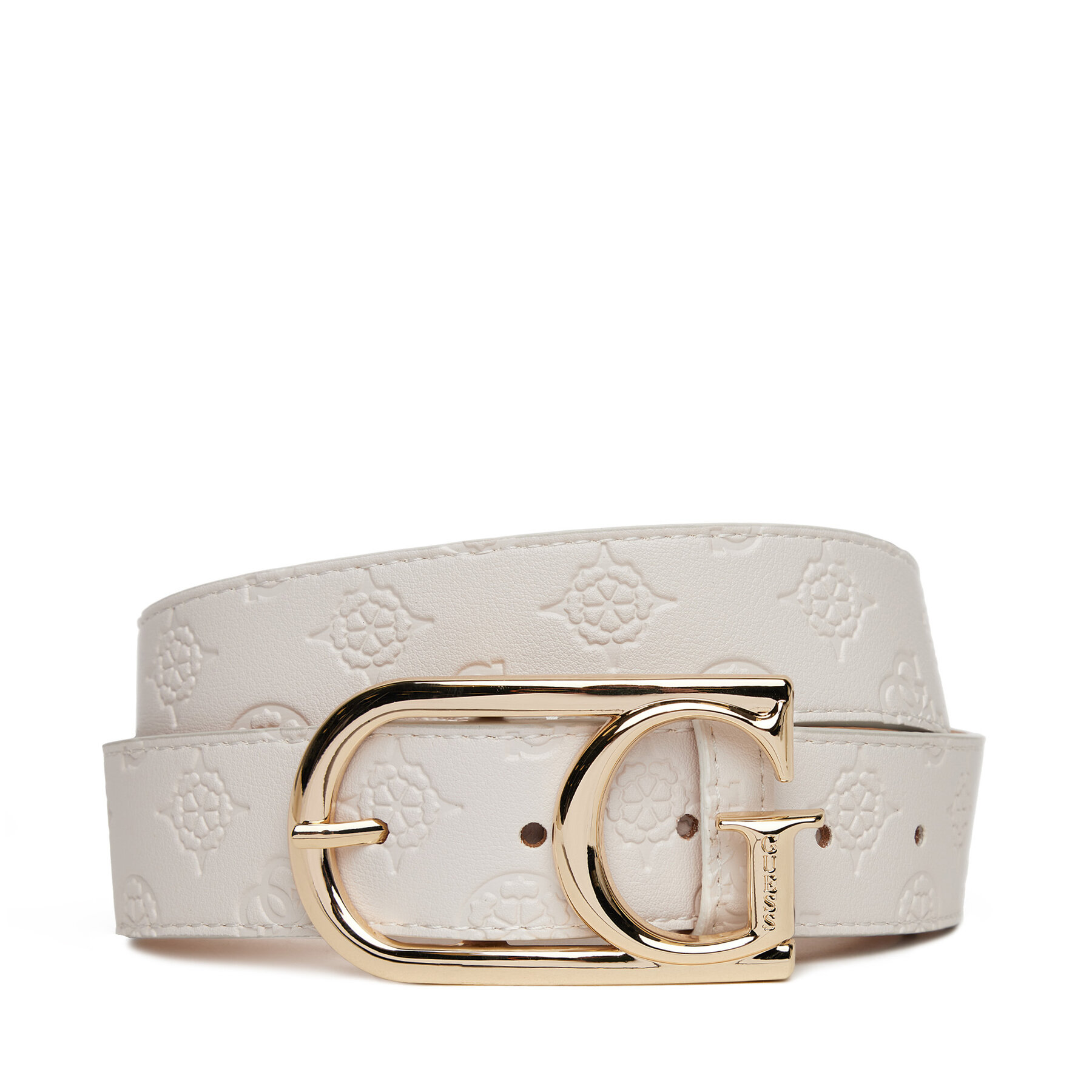 Pasek Damski Guess, Rozmiar L Écru BW9227 P5235