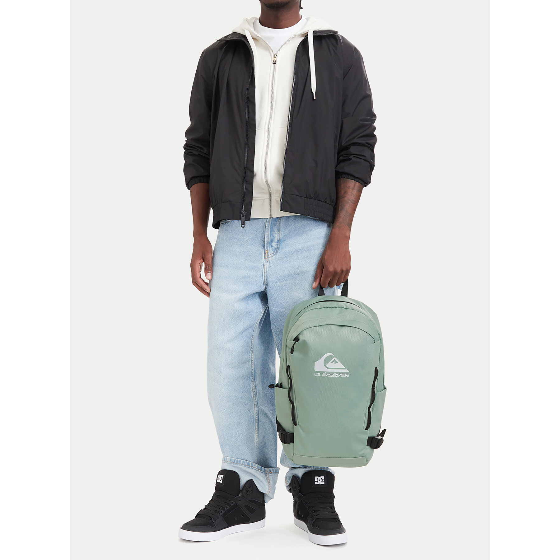 Ruksak Quiksilver CWBEO-QUIK-F-001-10 Svijetlo zelena