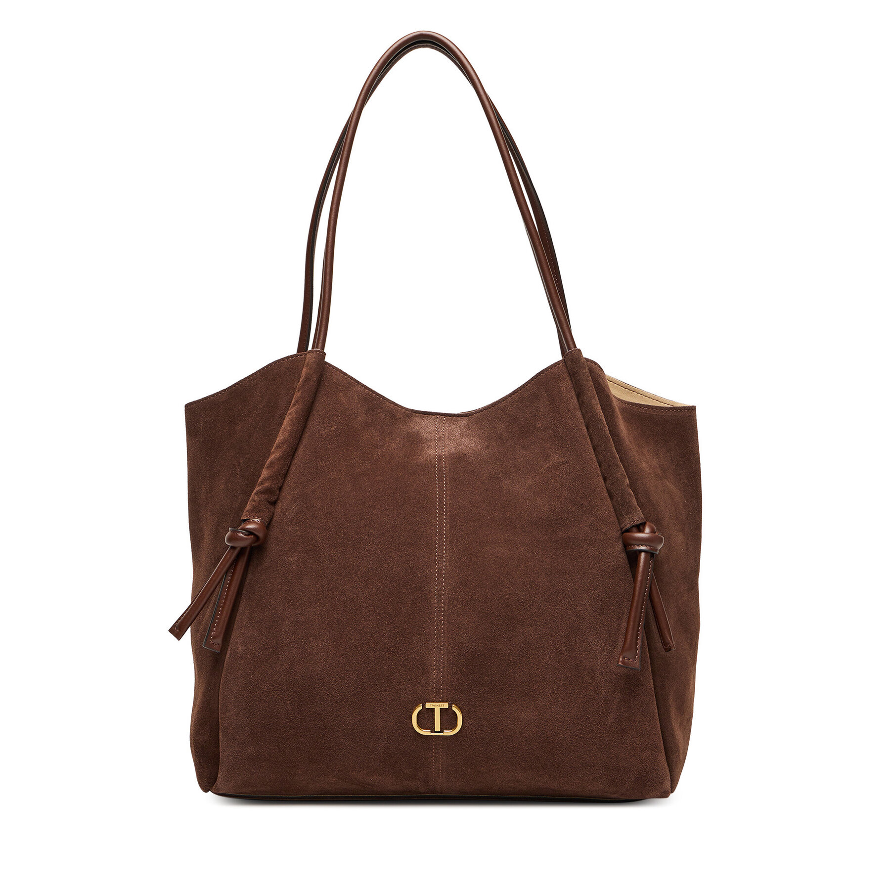 Kabelka TWINSET 252TD8350 Hnedá