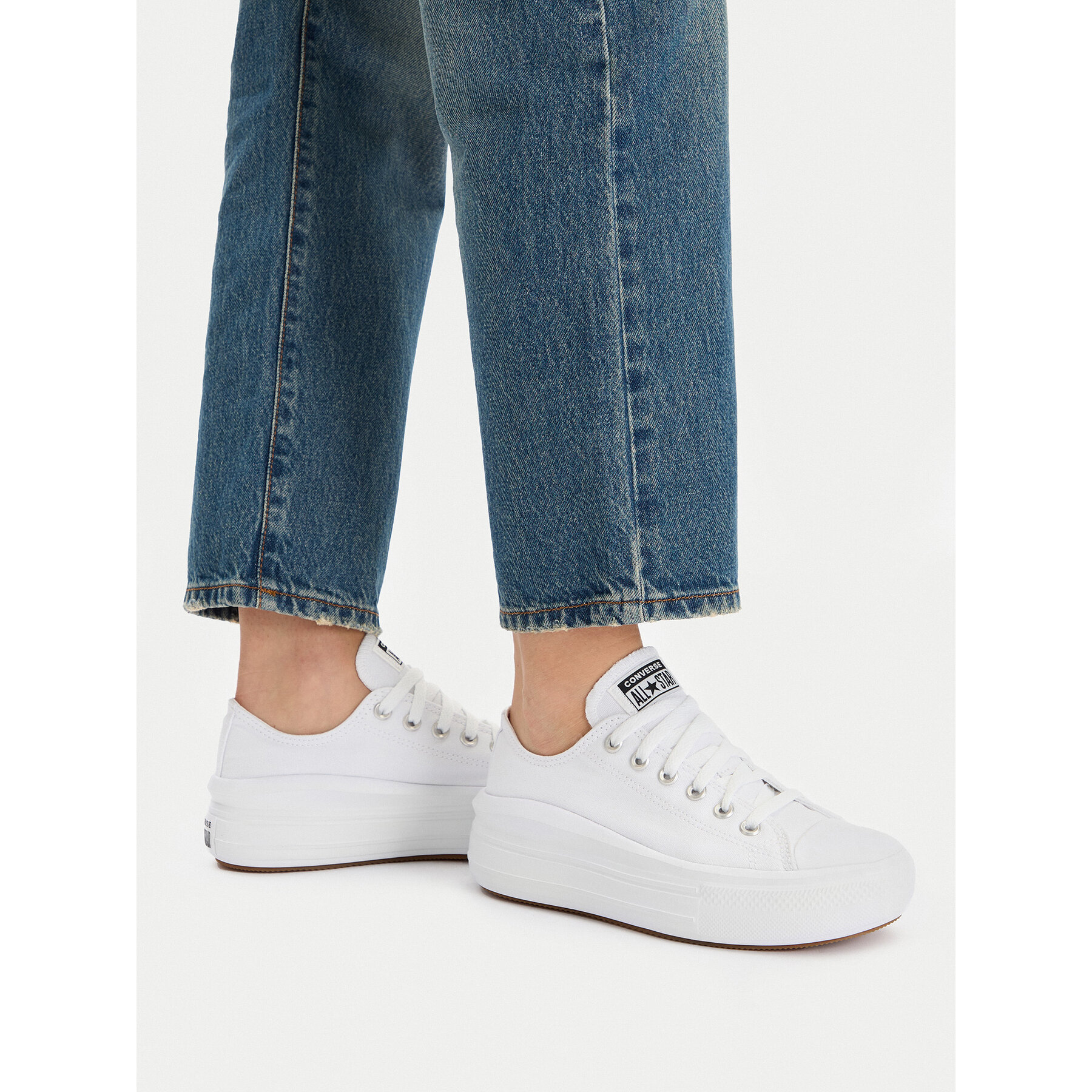 Modne superge Converse Ctas Move Ox 570257C Bela