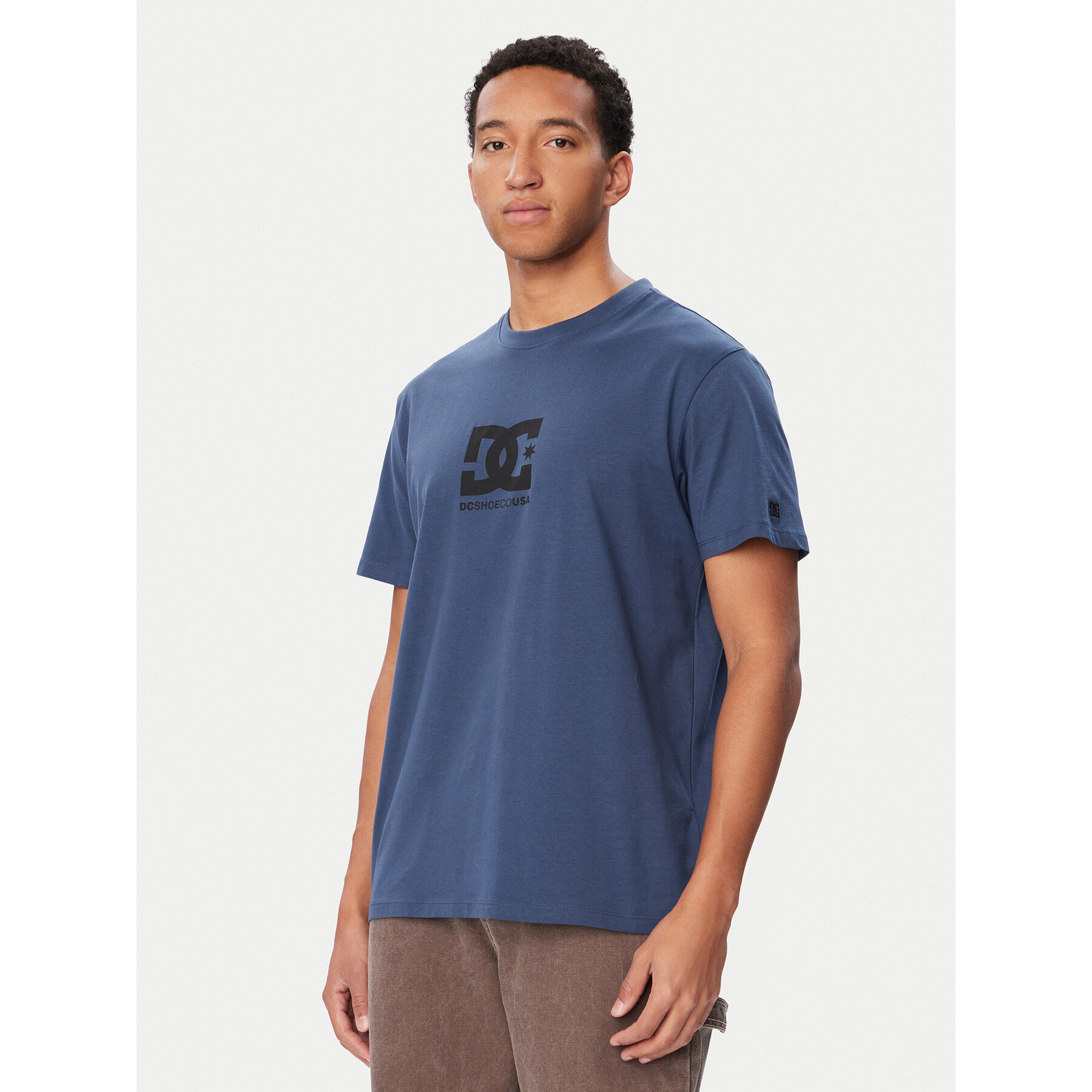 DC Shoes T-Shirt W126-DCMTS-1014 Dunkelblau Regular Fit
