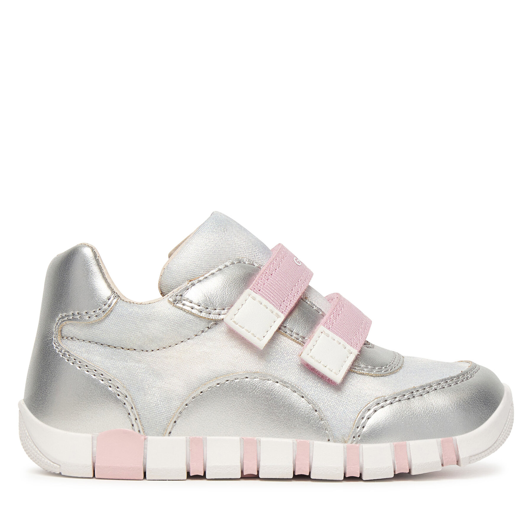 Tenisice Geox B Iupidoo Girl B3558A 0AS54 C0566 Srebrna