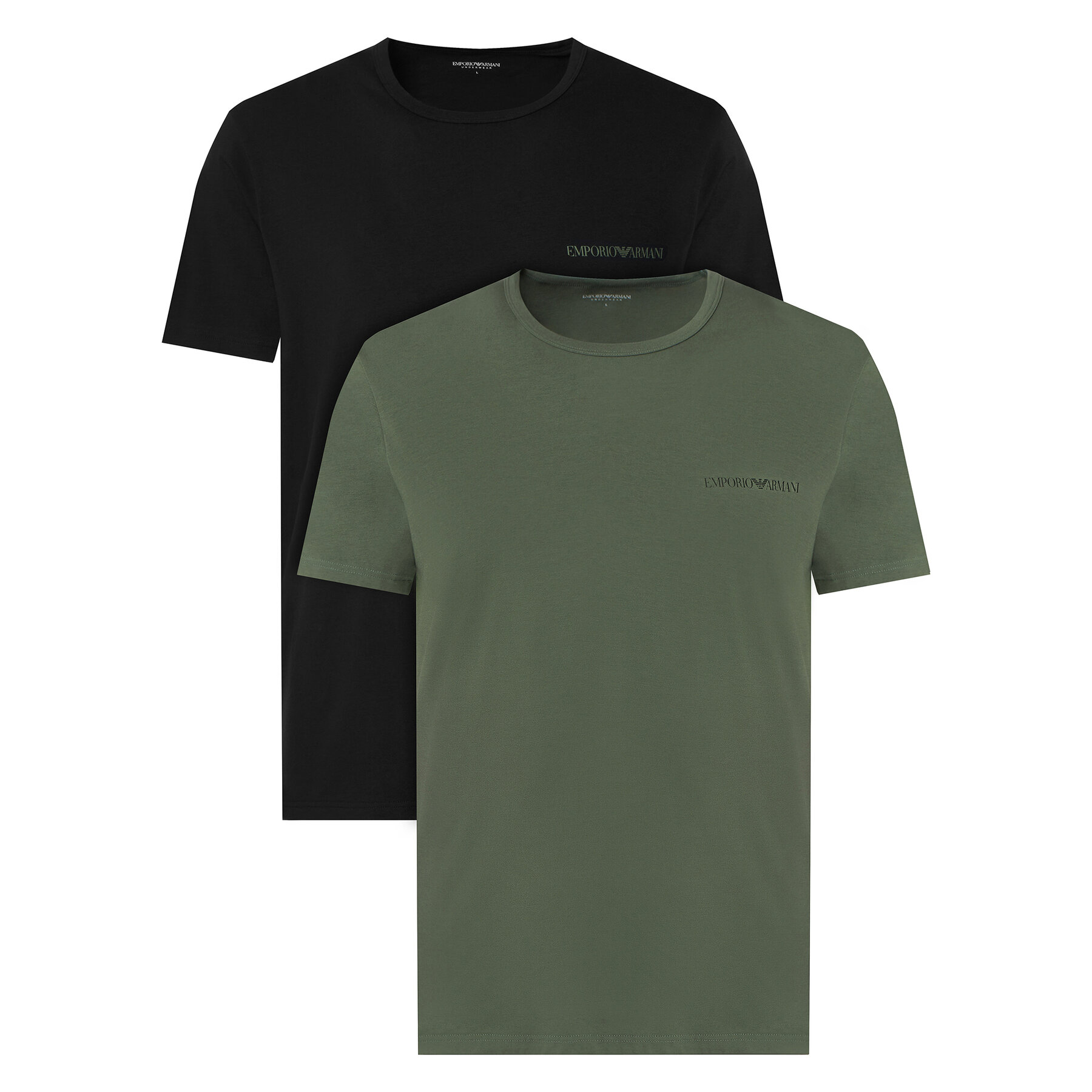 Emporio Armani Underwear Set t-shirt majica﻿ EM000391 AF25019 M7003 Šarena Regular Fit