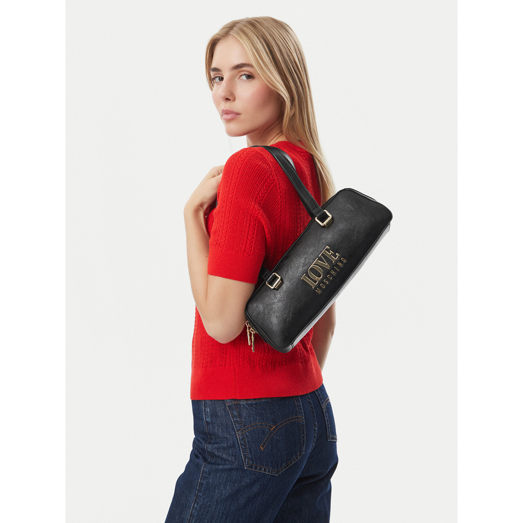 Дамска чанта LOVE MOSCHINO JC4200PP0PKA0000 Черен