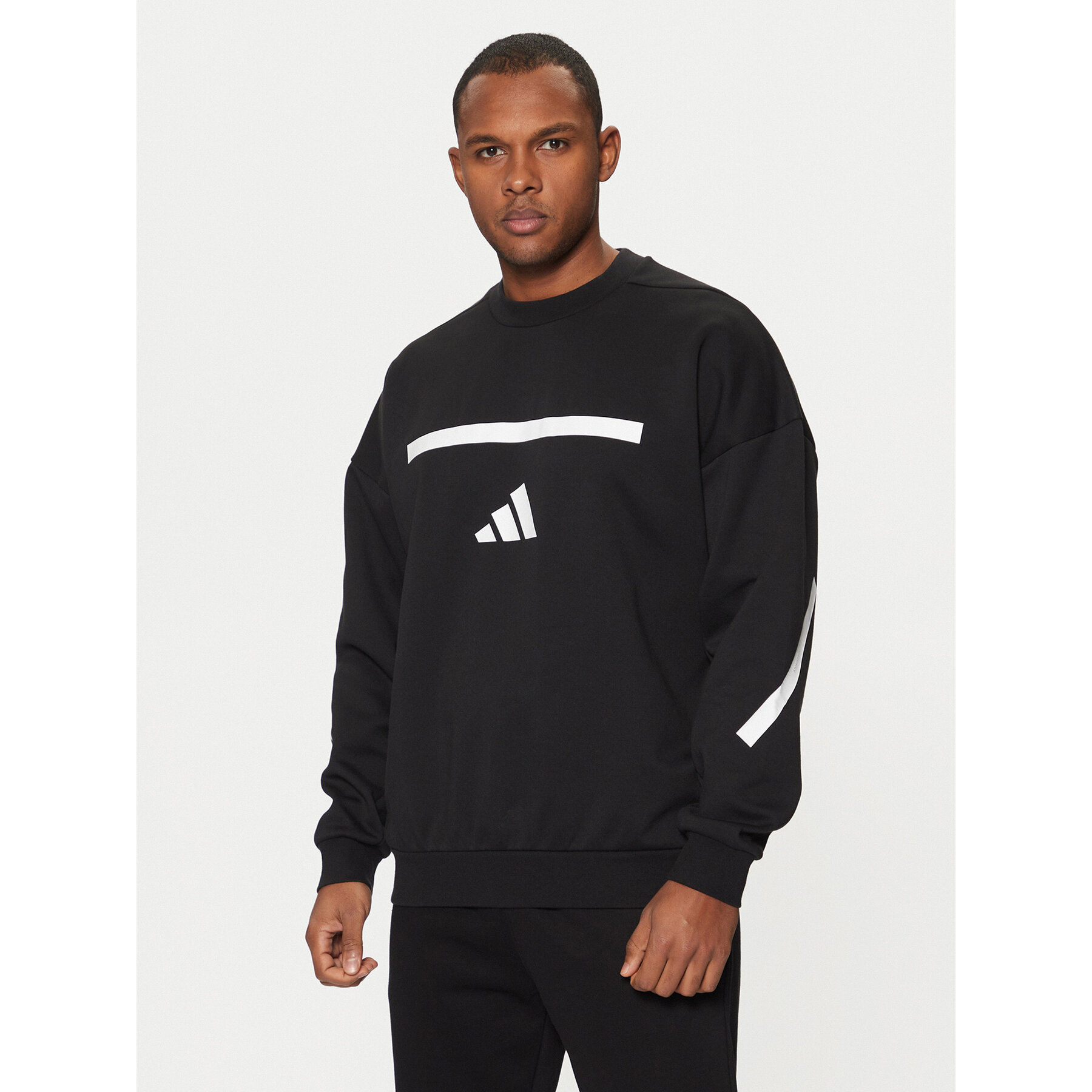adidas Sweatshirt Z.N.E. JD5982 Schwarz Loose Fit