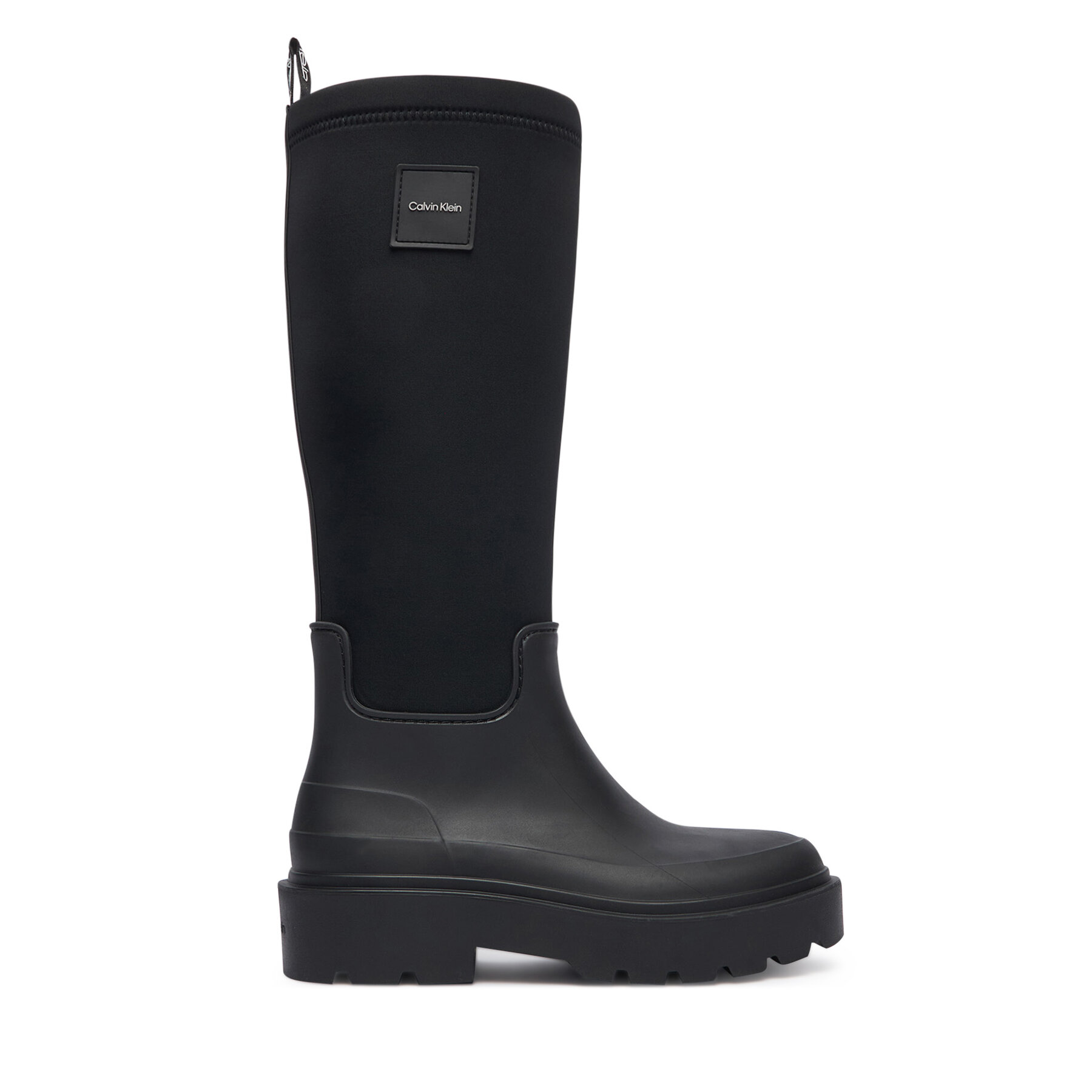 Gumáky Calvin Klein Rainboot High Rubber Neo HW0HW03180 Čierna