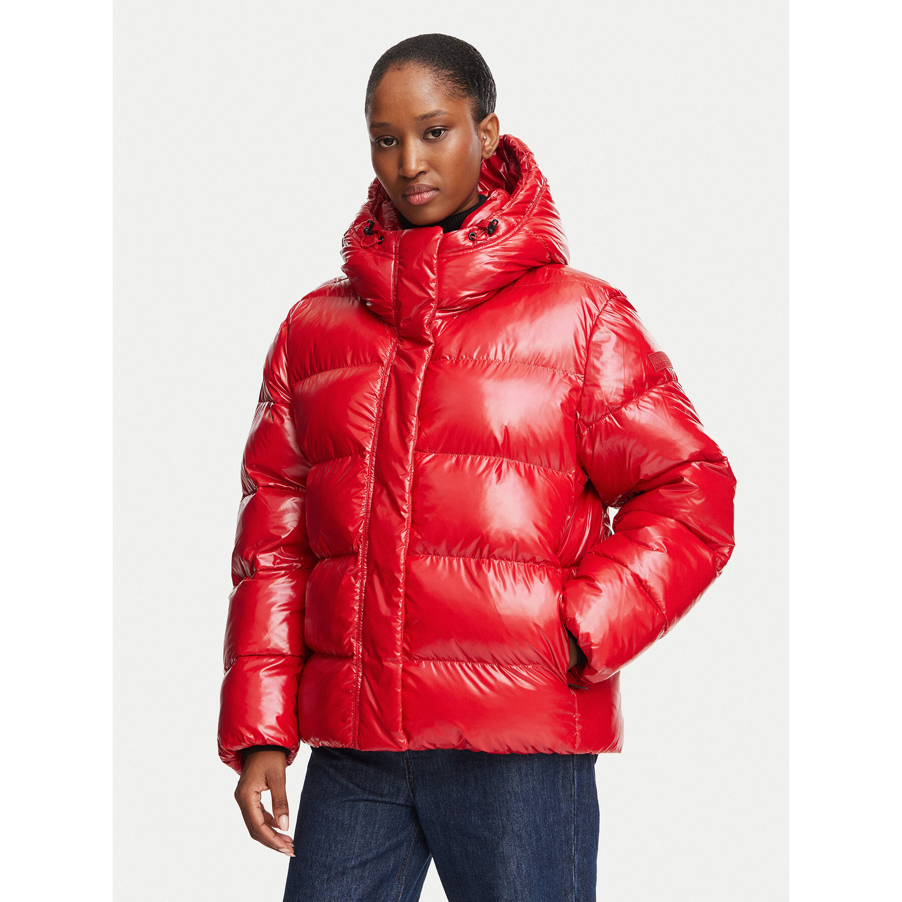 Napapijri Winterjacke A-Glane NP0A4HZ5 Rot Regular Fit