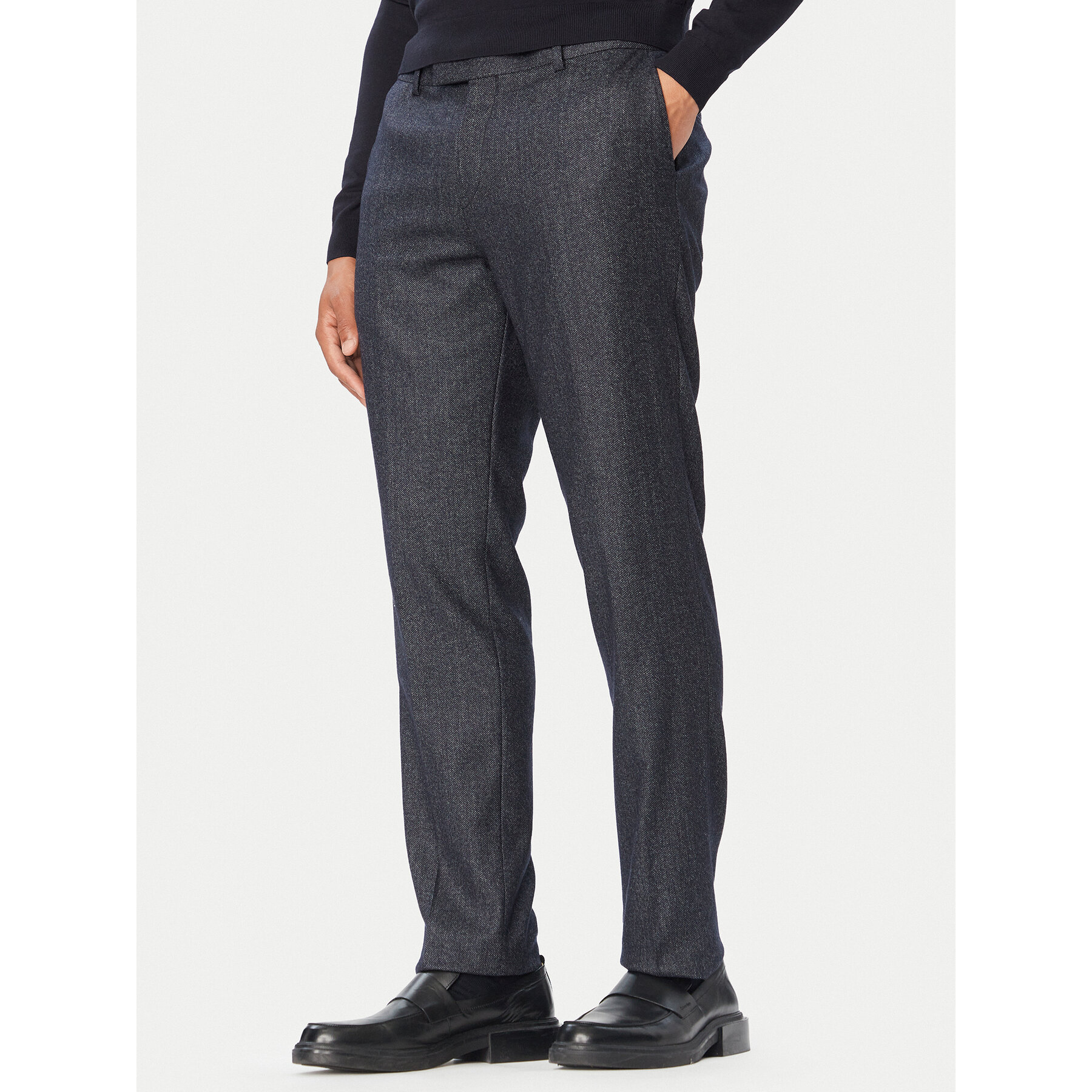 BOSS Anzughose 50571984 Dunkelblau Slim Fit