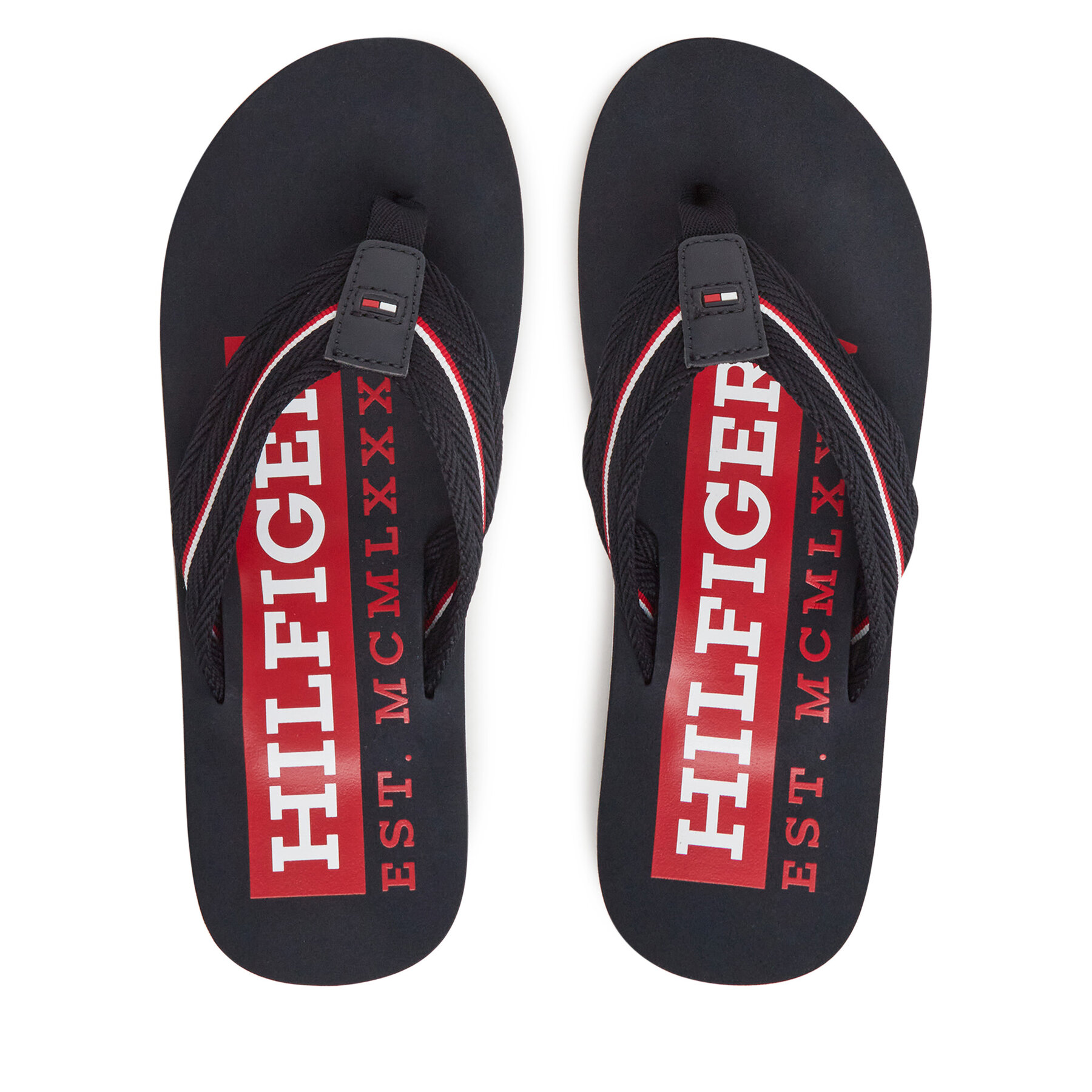 Tommy Hilfiger Σαγιονάρες Tommy Hilfiger Corporate Hilfiger Beach FM0FM05436 Σκούρο μπλε