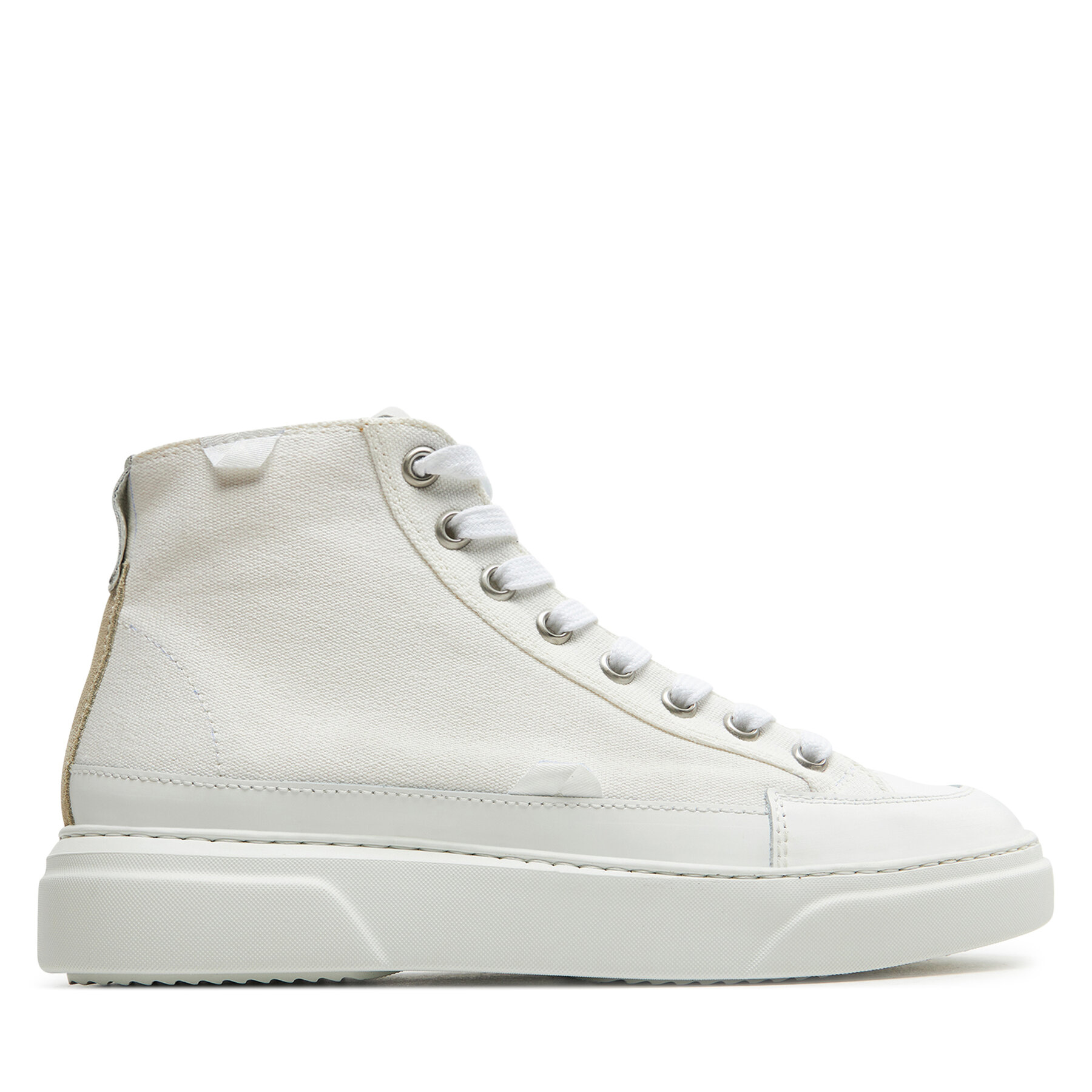 Snīkeri Inuikii Canvas Lex High 50103-991 Balts
