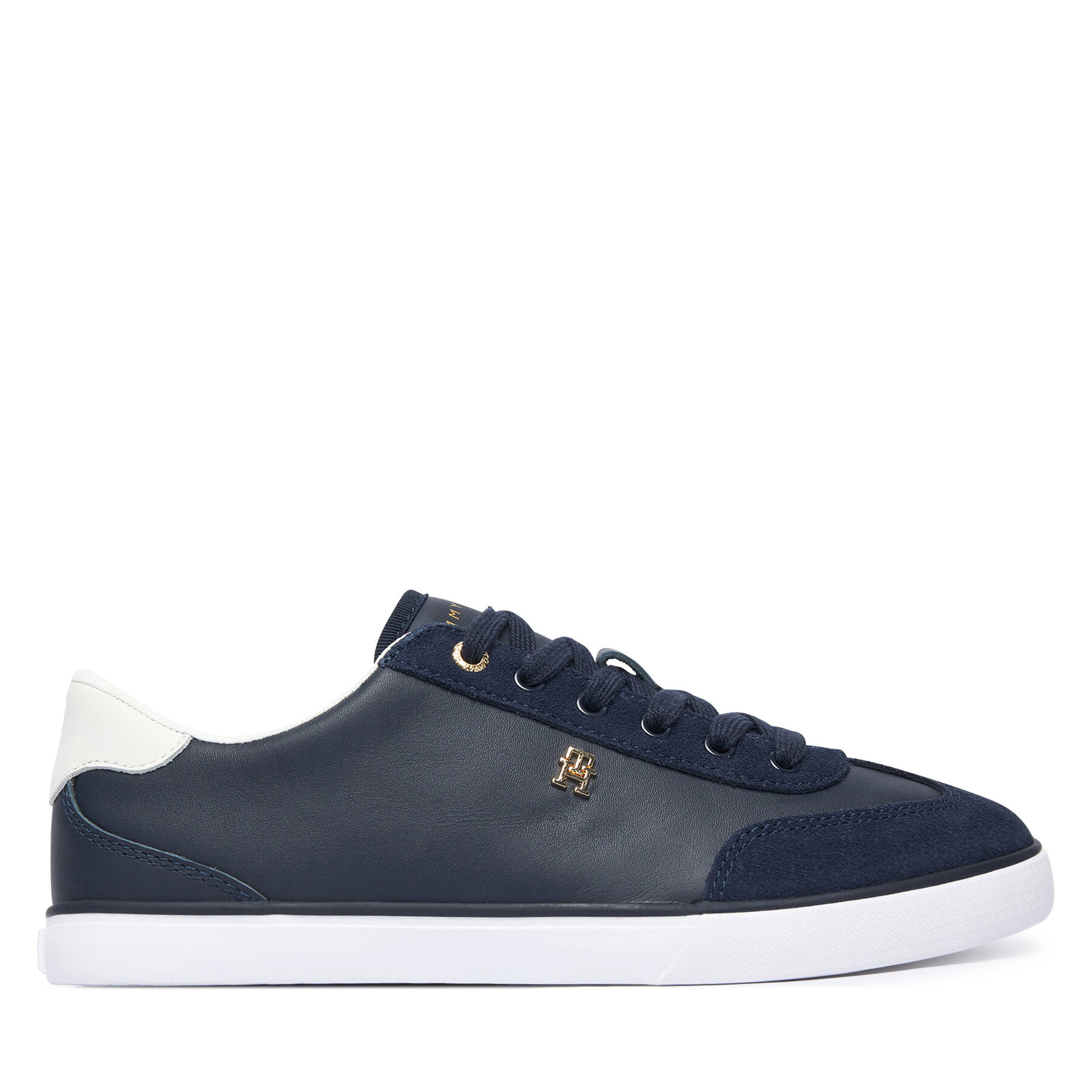 Tenisice Tommy Hilfiger Th Chic Low Vulc FW0FW09391 Tamnoplava