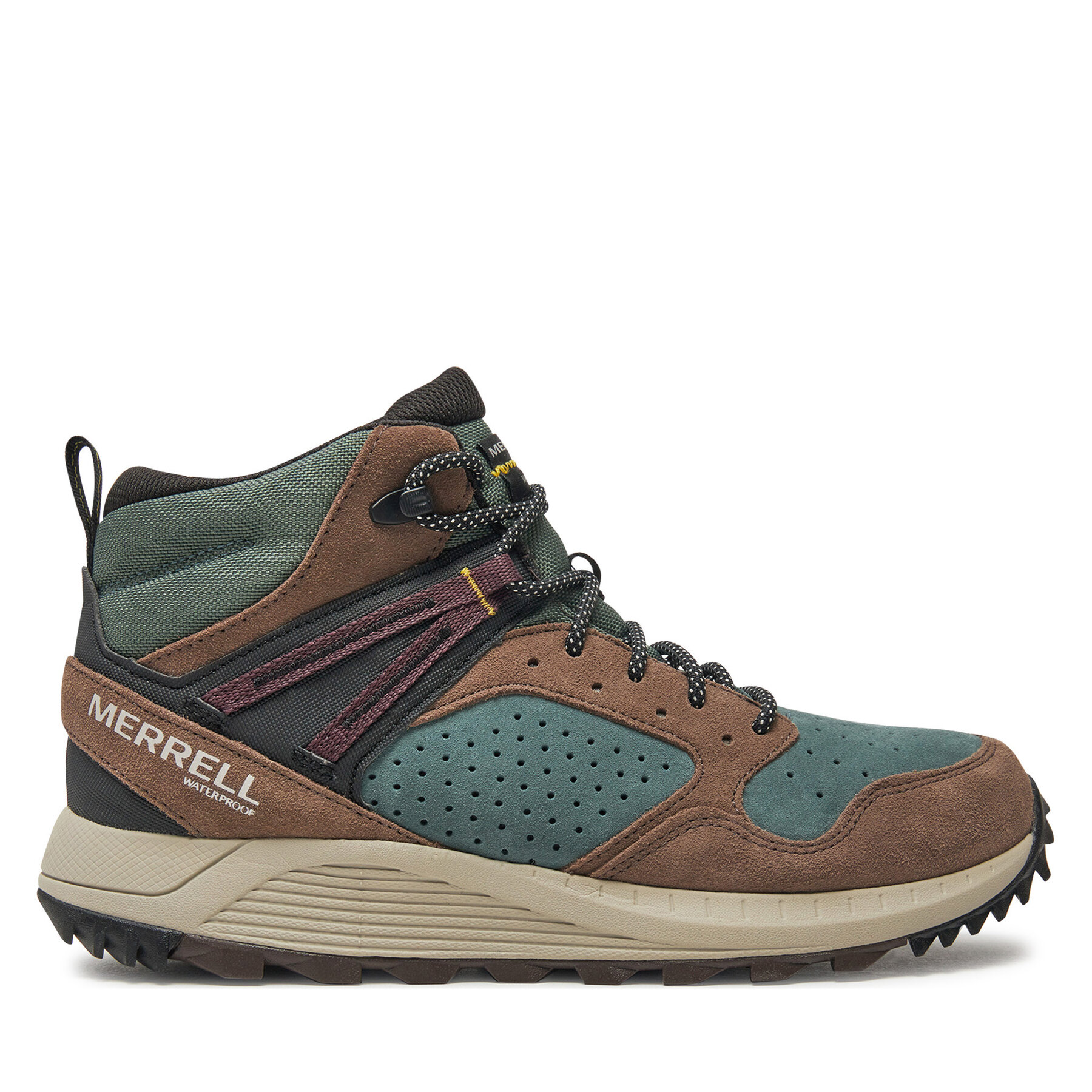 Sneakers Merrell Wildwood Mid Ltr Wp J068031 Grön